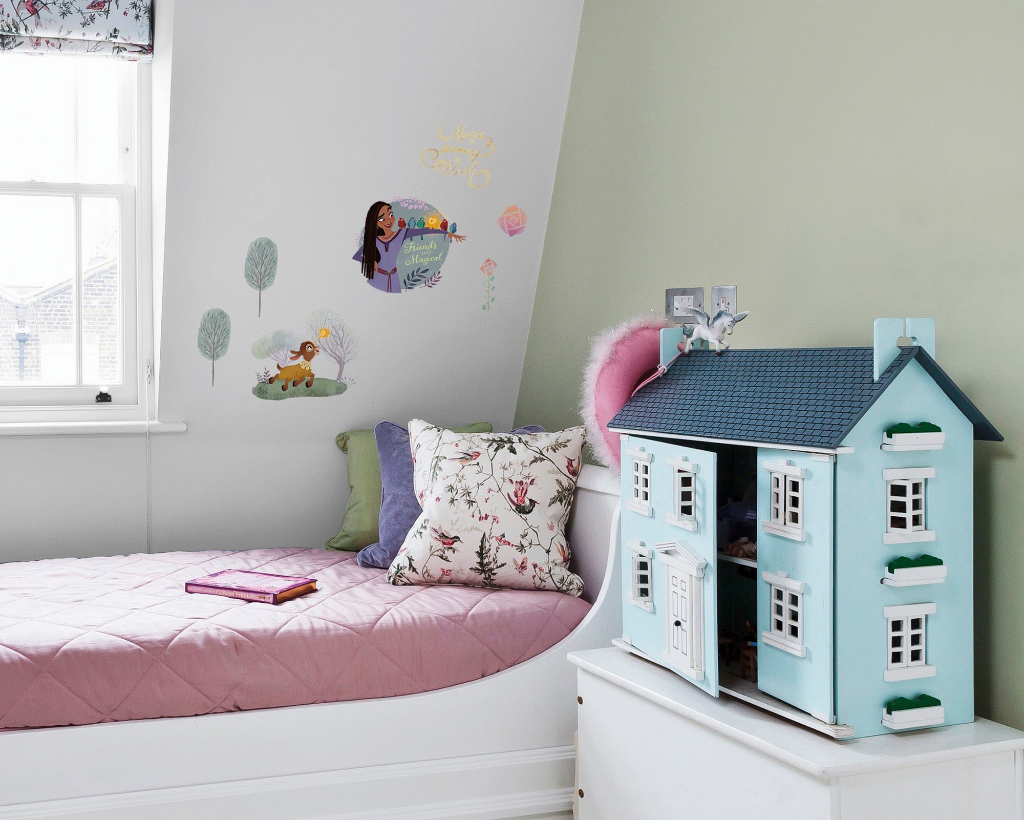 Image of Komar Wandtattoo "Magic in every Wish - Grösse 50 x 70 cm" selbstklebend, Wandsticker, Kinderzimmer