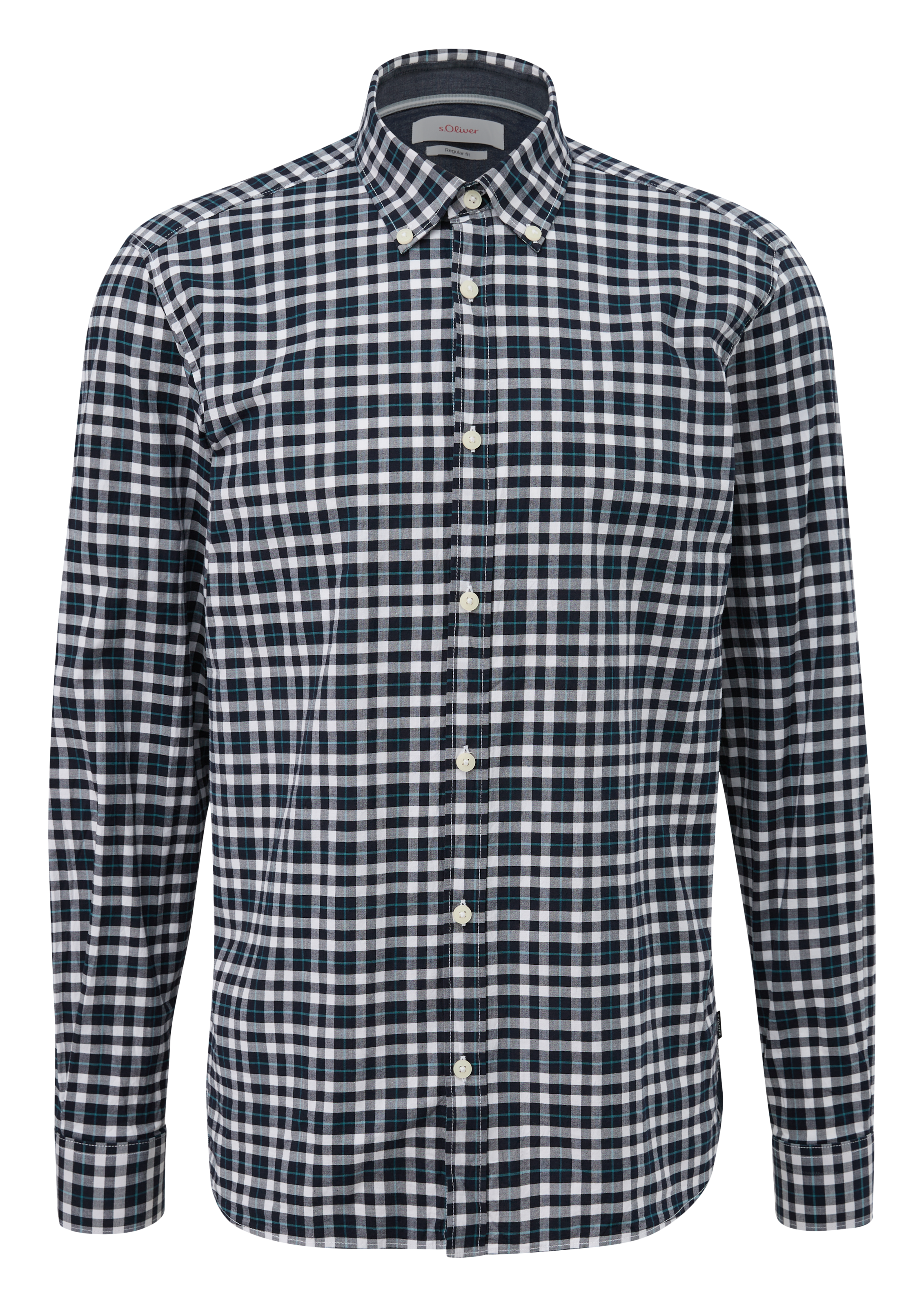s.Oliver Chemise à carreaux mit Karo Muster