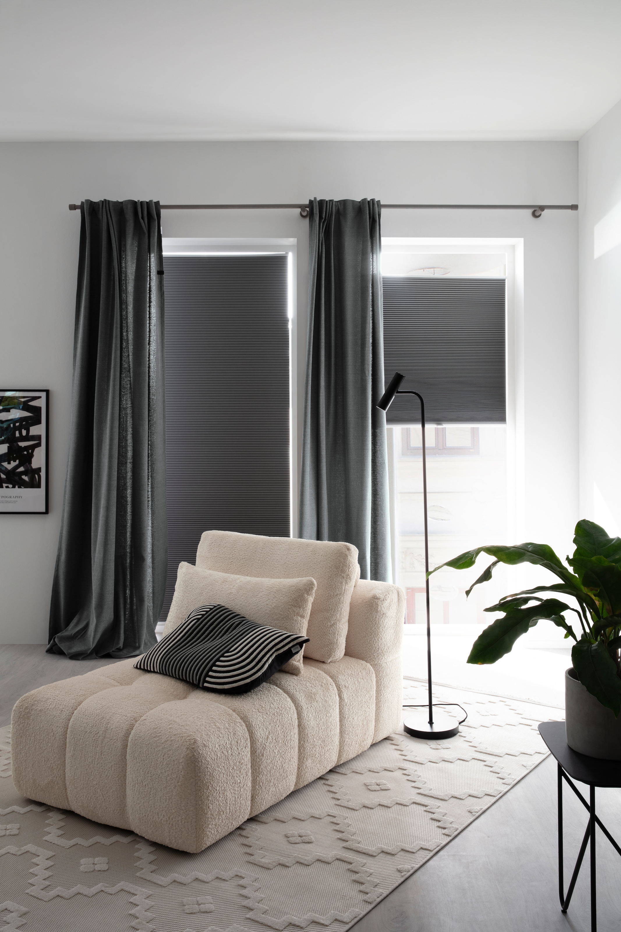 SCHÖNER WOHNEN-Kollektion Tapis »Summer 6352« Rectangulaire 6 mm Höhe In- und Outdoor geeignet, Hoch Tief Struktur, Robuster Teppich