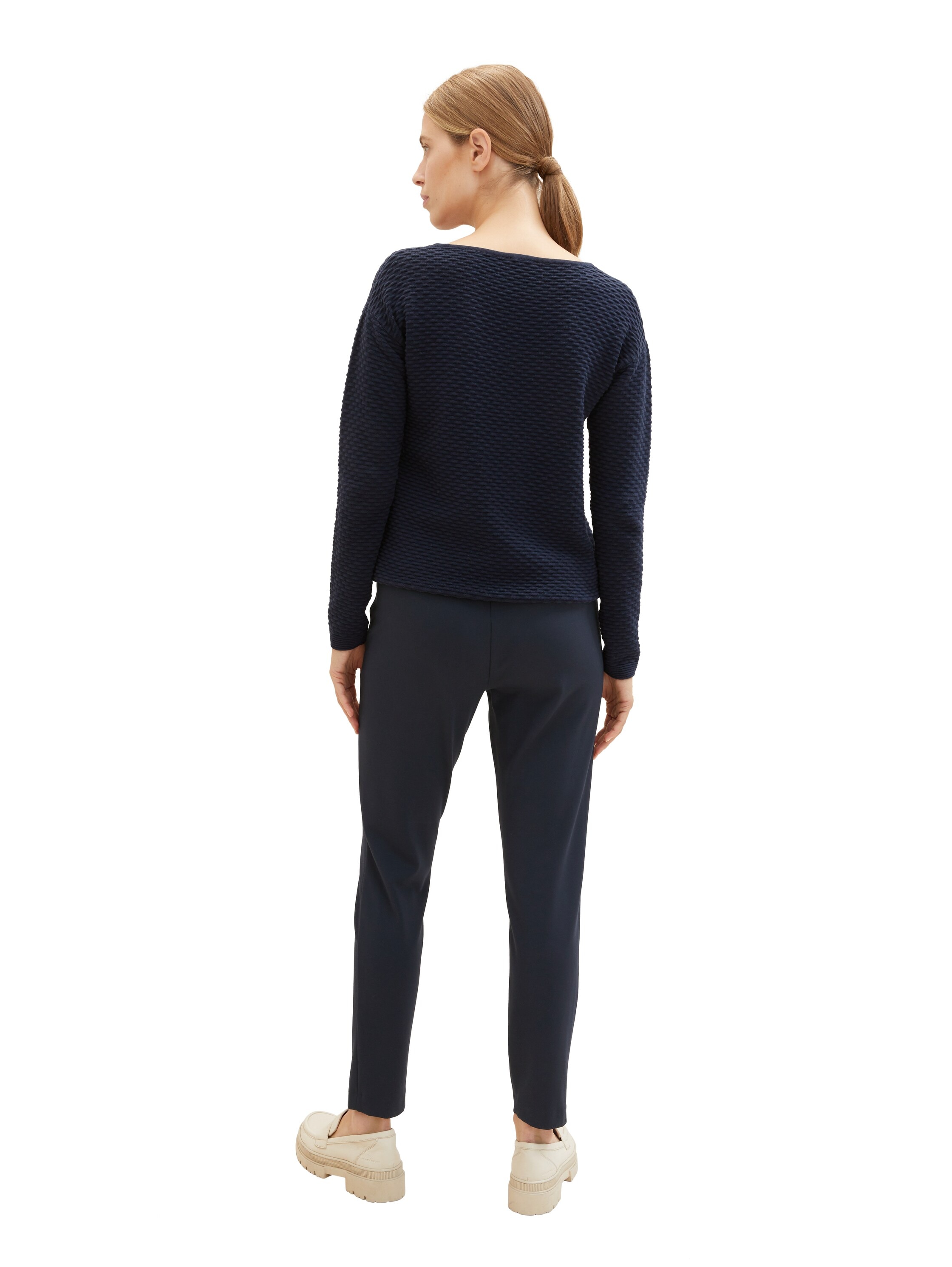 TOM TAILOR Pantalon de jogging  mit Bundfalten