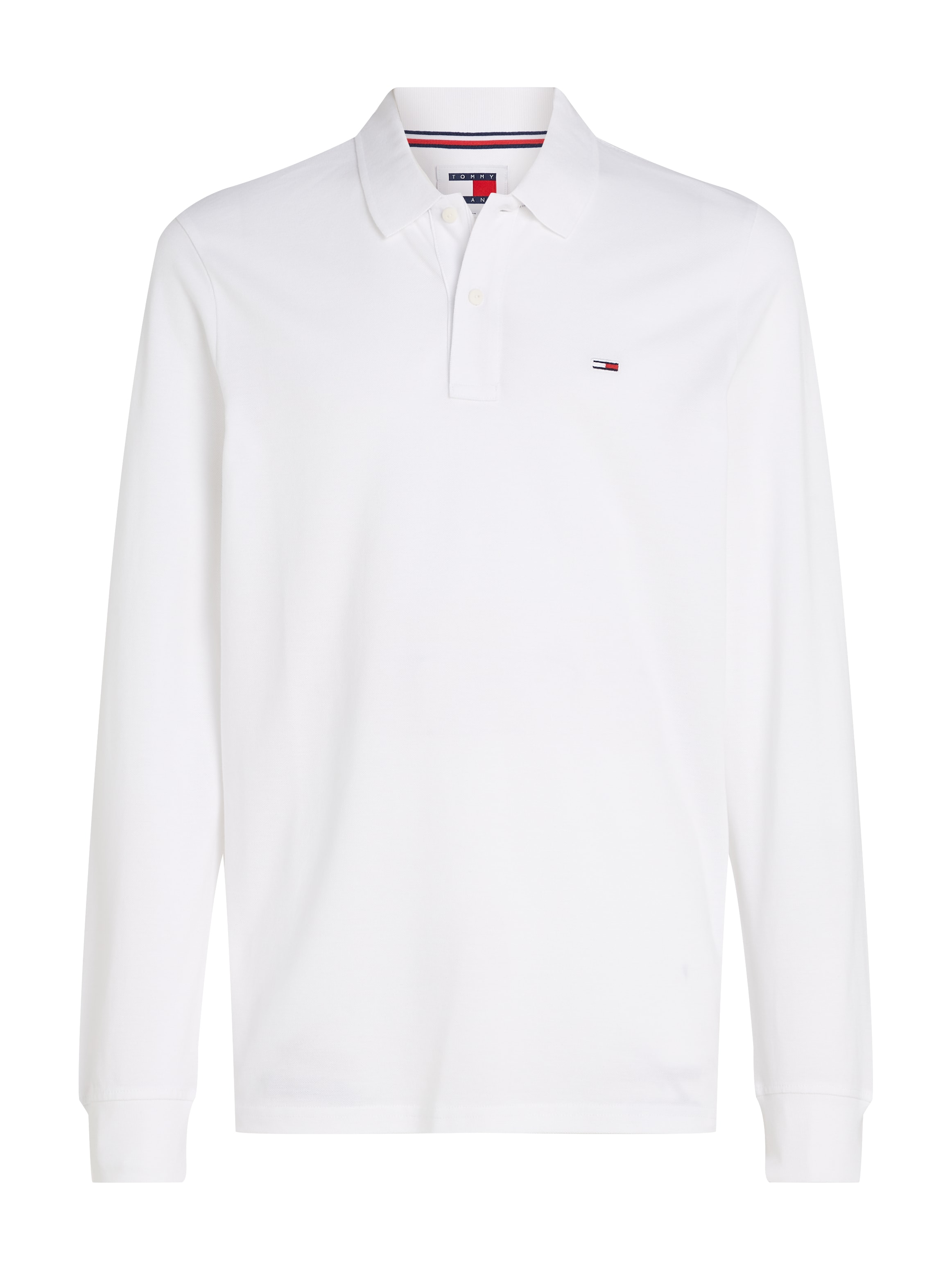 Tommy Jeans Poloshirt »TJM SLIM PLACKET LS POLO«, mit Polokragen