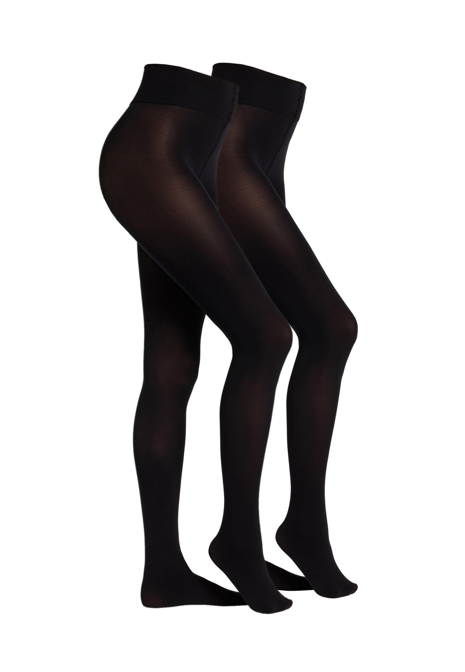 Image of Camano Strumpfhose "fine everyday" 80 2er Pack, matte Optik, leicht verstärkte Zehenpartie