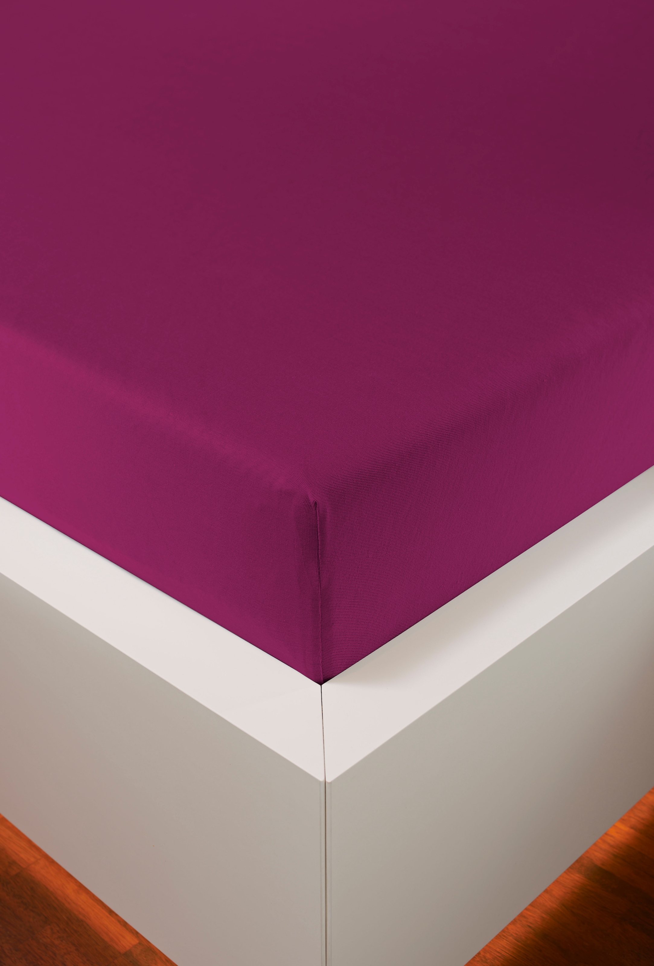 bellana Spannbettlaken »Melone Topper in Gr. 90x200, 140x200 oder 180x200 cm« Baumwolle, für Matratzen bis 10 cm Höhe, Spannbetttuch