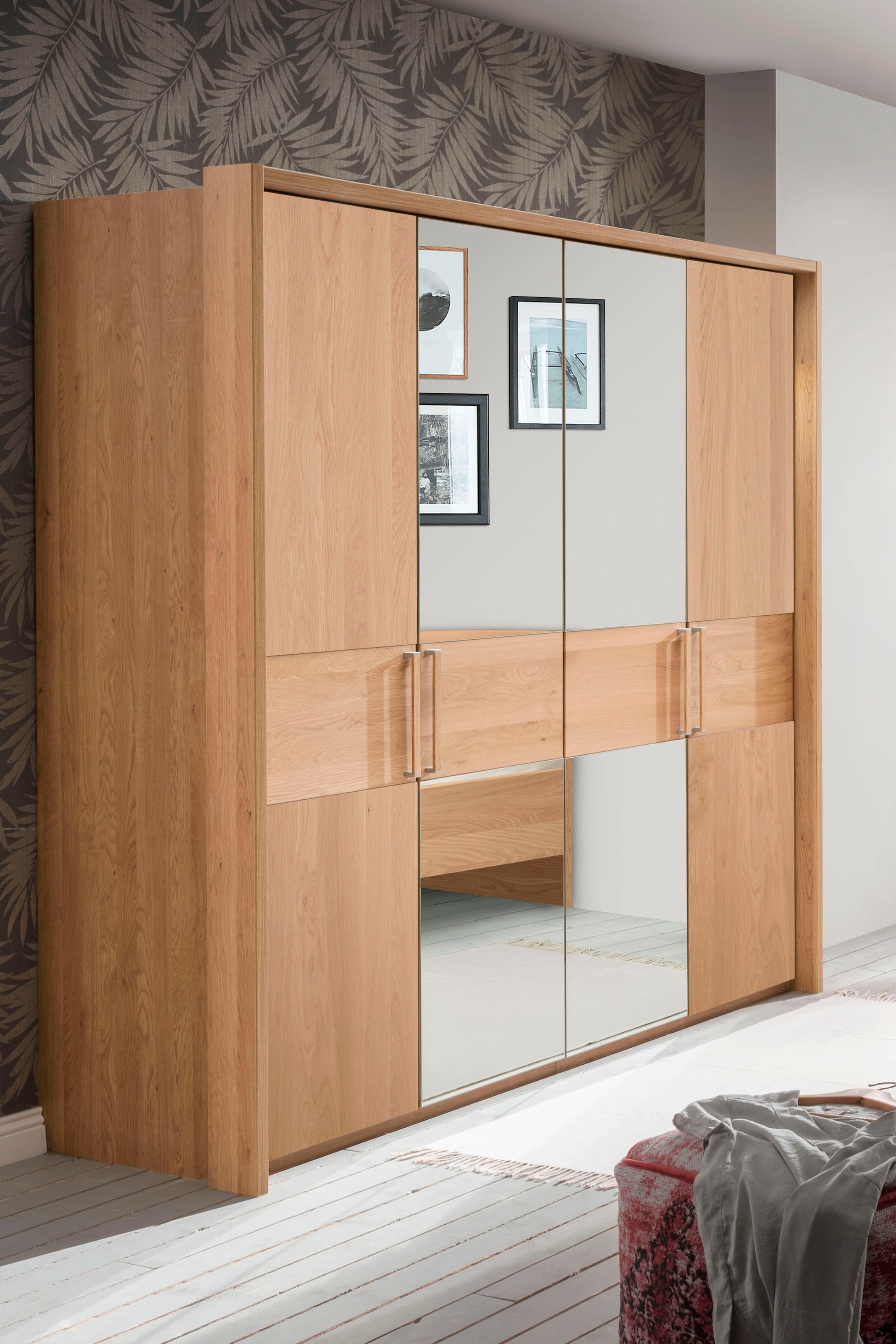 Image of WIEMANN Drehtürenschrank »Kiruna«, mit Kristallspiegel bei Ackermann Versand Schweiz