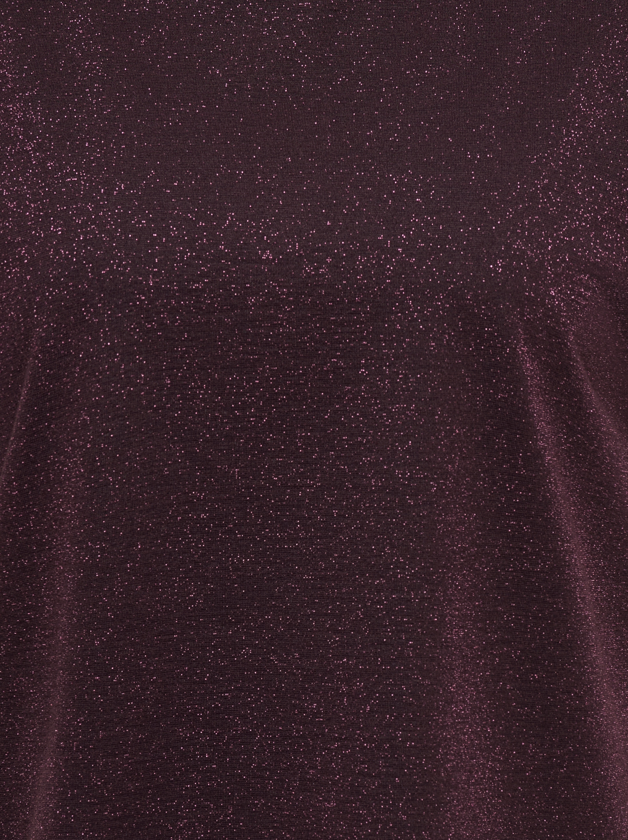 ONLY CARMAKOMA Kurzarmshirt »CARMOSTER GLITTER S/S TOP JRS NOOS« Viskosemischung, regular fit