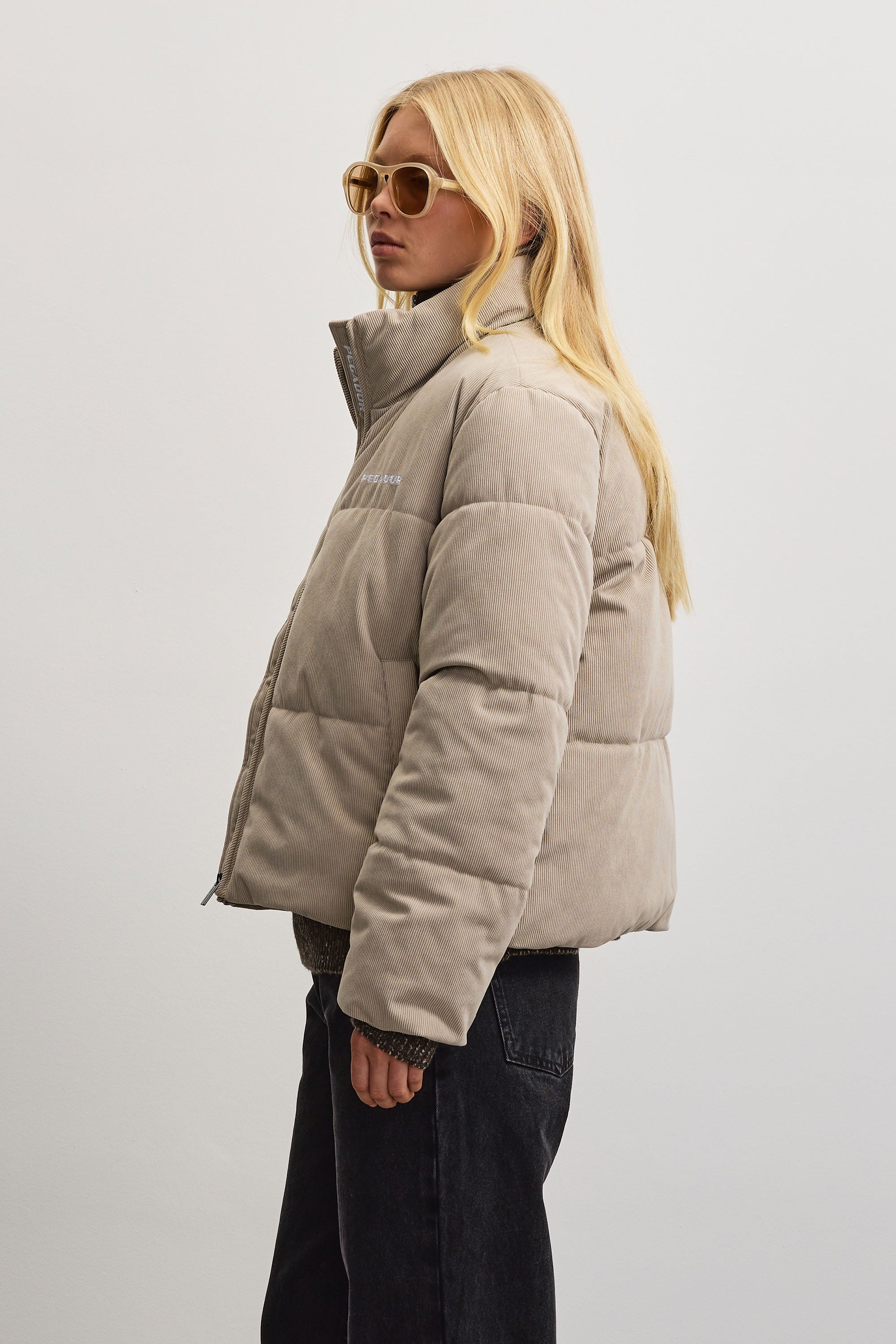 PEGADOR Veste matelassée »NARNI CORD PUFFER JACKET« fibre synthétique, coupe régulière