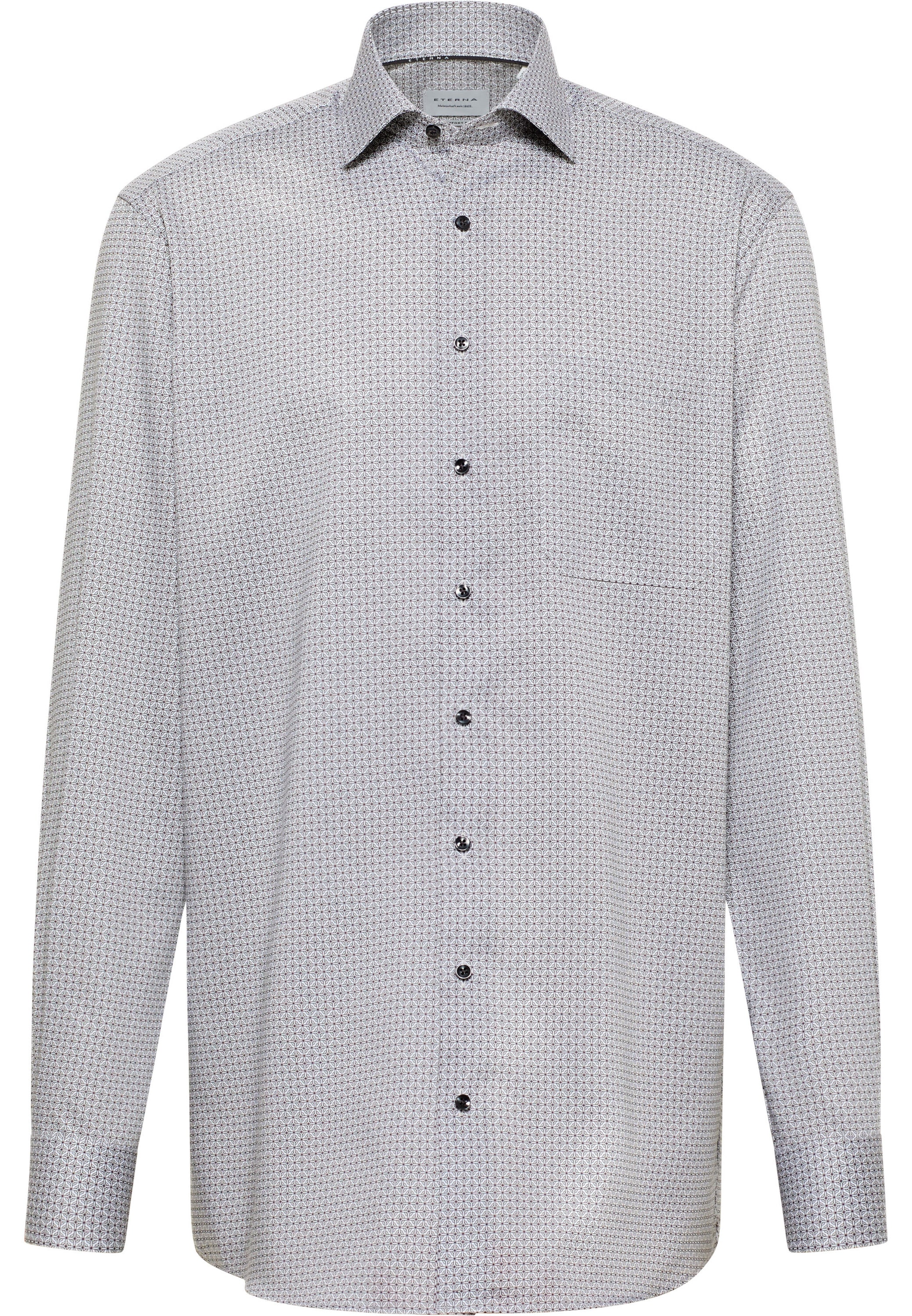 Eterna Langarmhemd »COMFORT FIT«, NON IRON (bügelfrei)