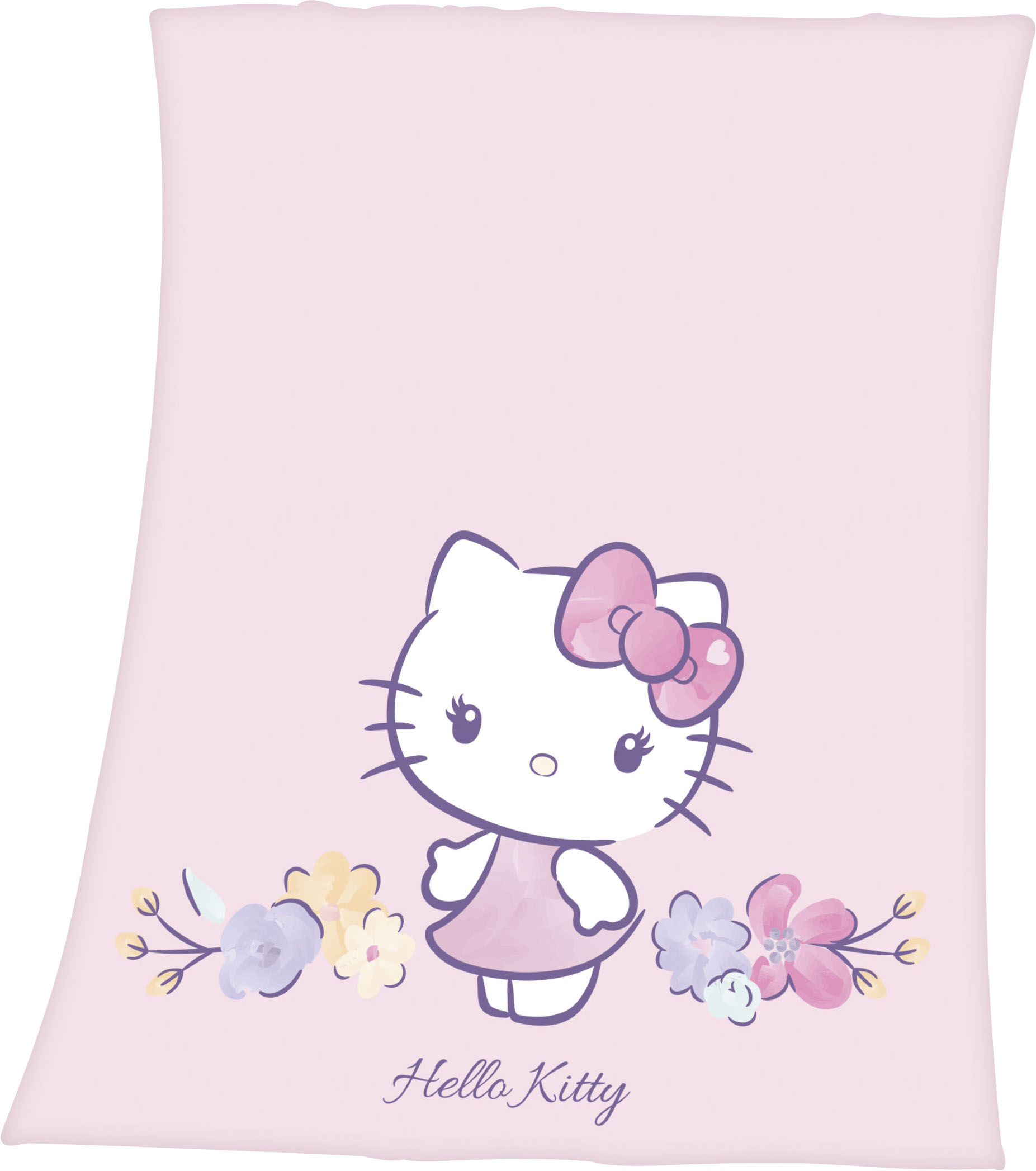 Kinderdecke »Hello Kitty«, mit niedlichem Hello Kitty Motiv, Kuscheldecke
