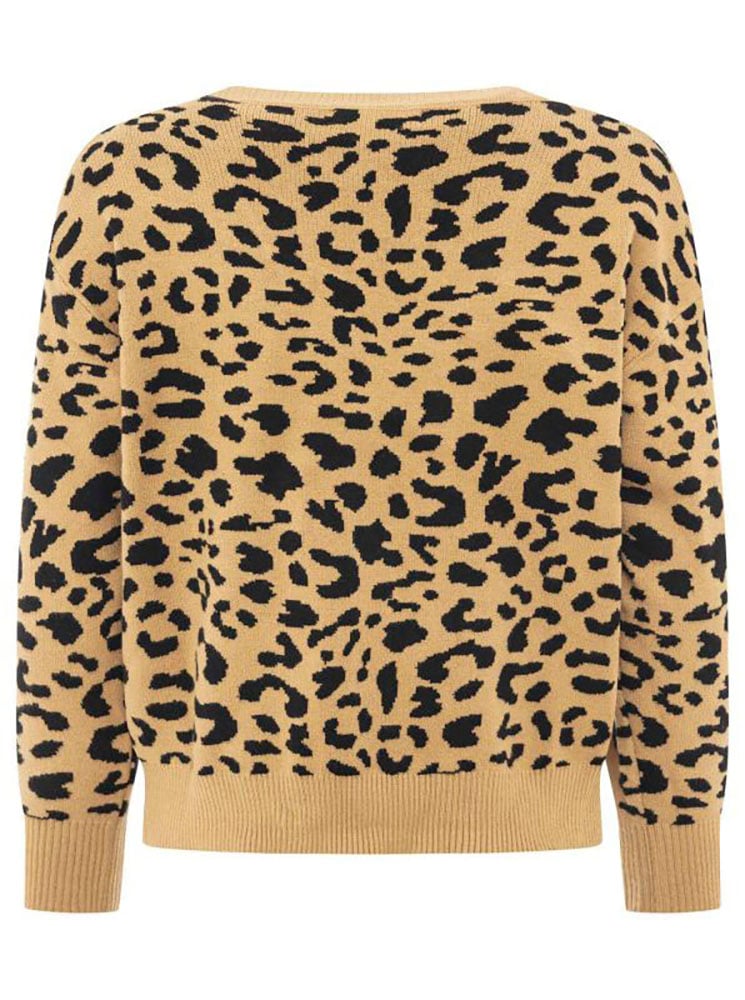 Zwillingsherz Pull en tricot »"Classic Leo"« Animal-Muster