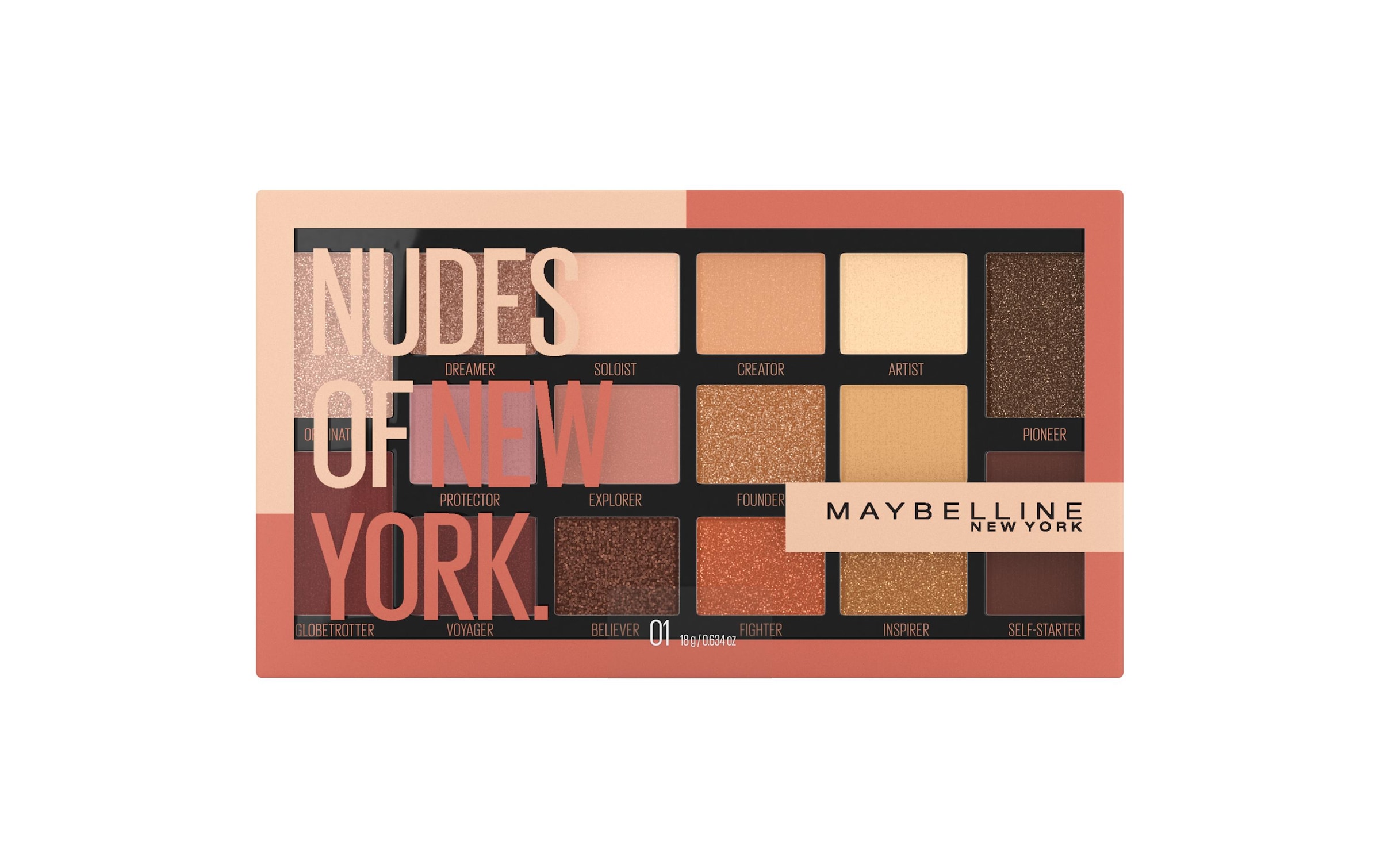 Maybelline Lidschatten-Palette »Nude«
