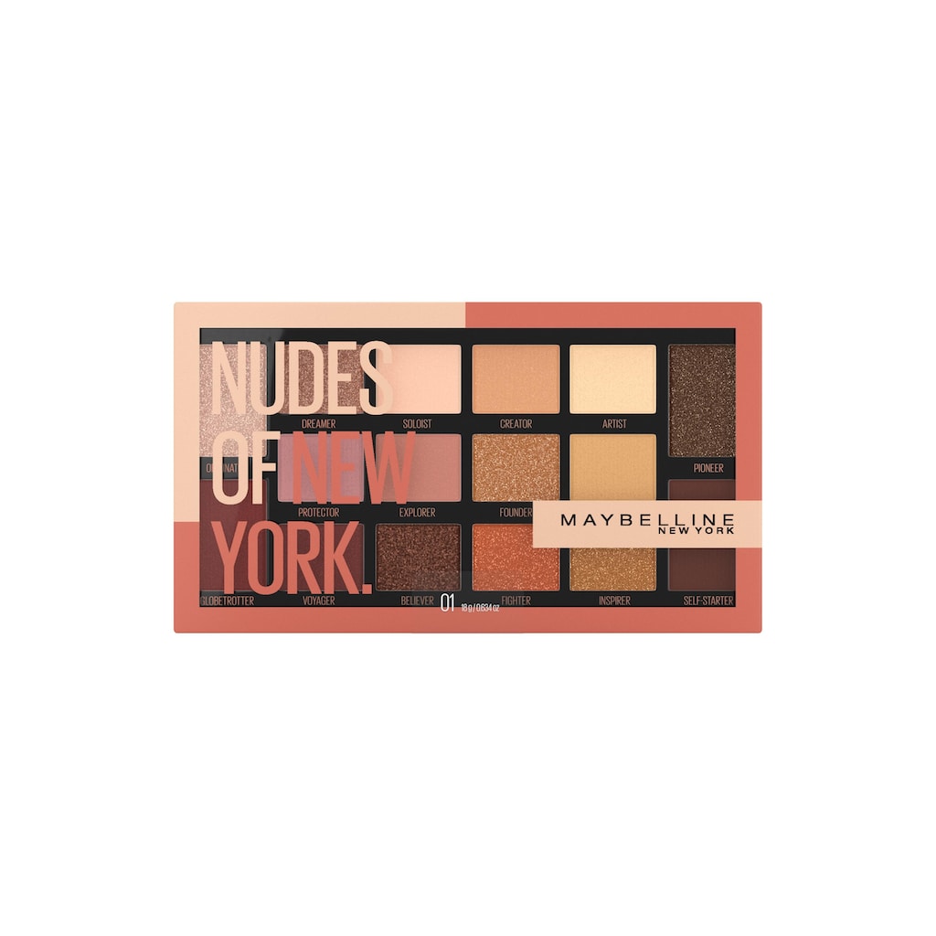 Maybelline Lidschatten-Palette »Nude«