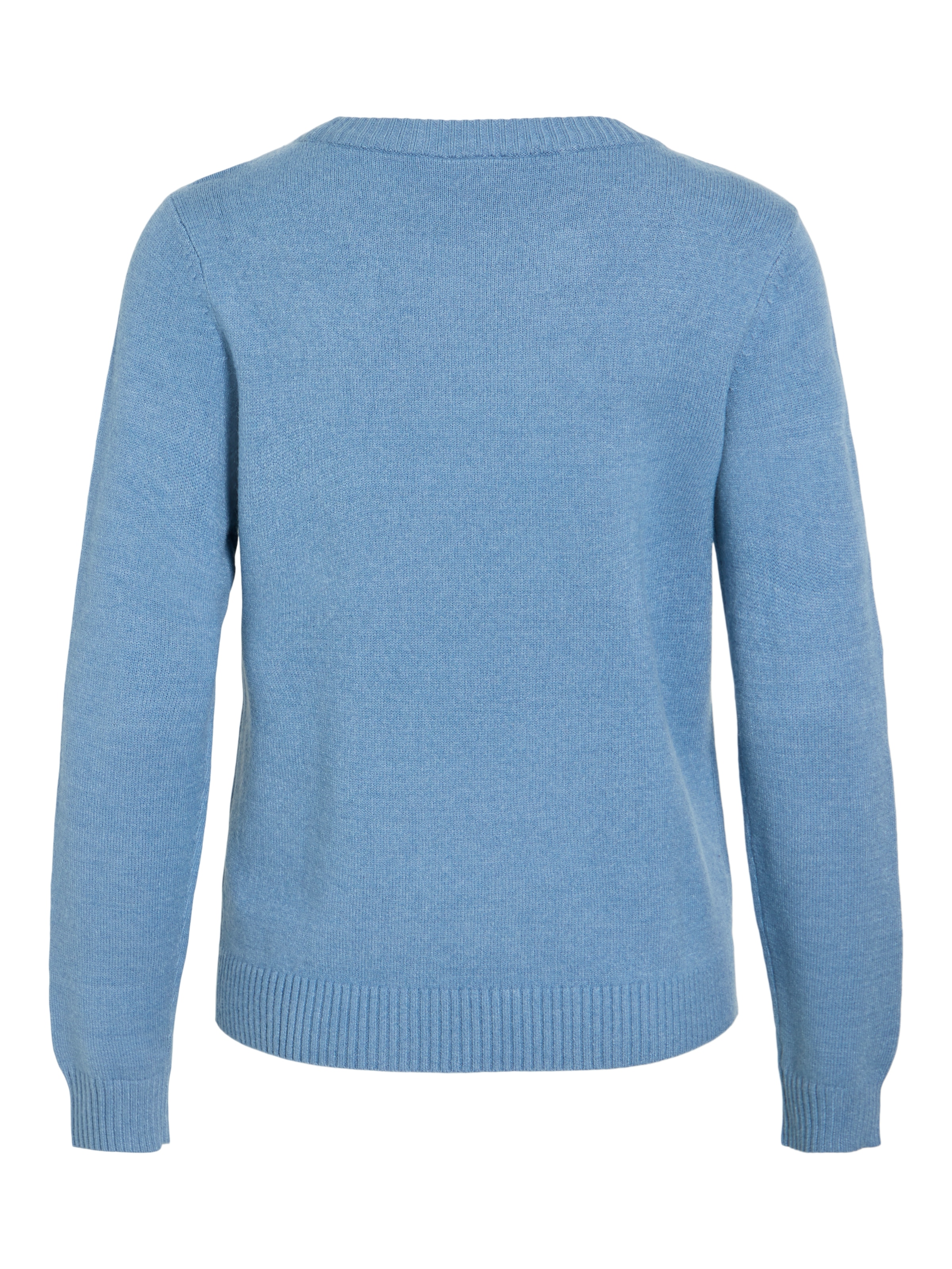 Vila Pull à col rond »VIRIL O-NECK L/S  KNIT TOP - NOOS« mélange viscose, coupe régulière