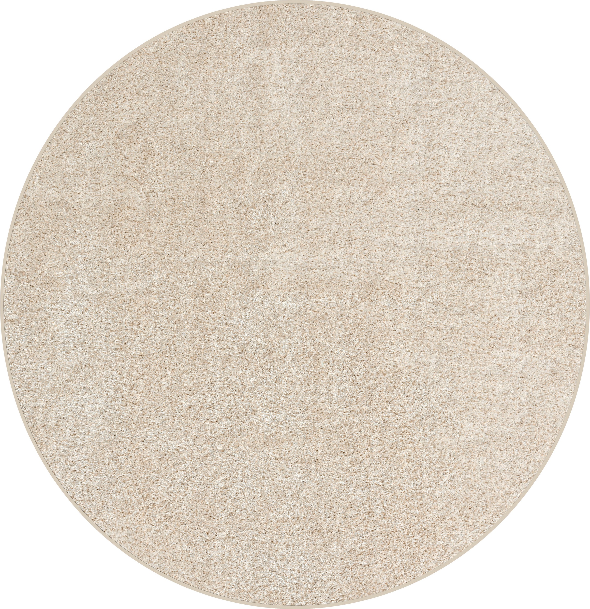 Image of andas Hochflor-Teppich »Betta«, rund, 30 mm Höhe, weiche Haptik, einfarbiger Teppich, ideale Teppiche für Wohnzimmer, Schlafzimmer, Arbeitszimmer, Esszimmer bei Ackermann Versand Schweiz