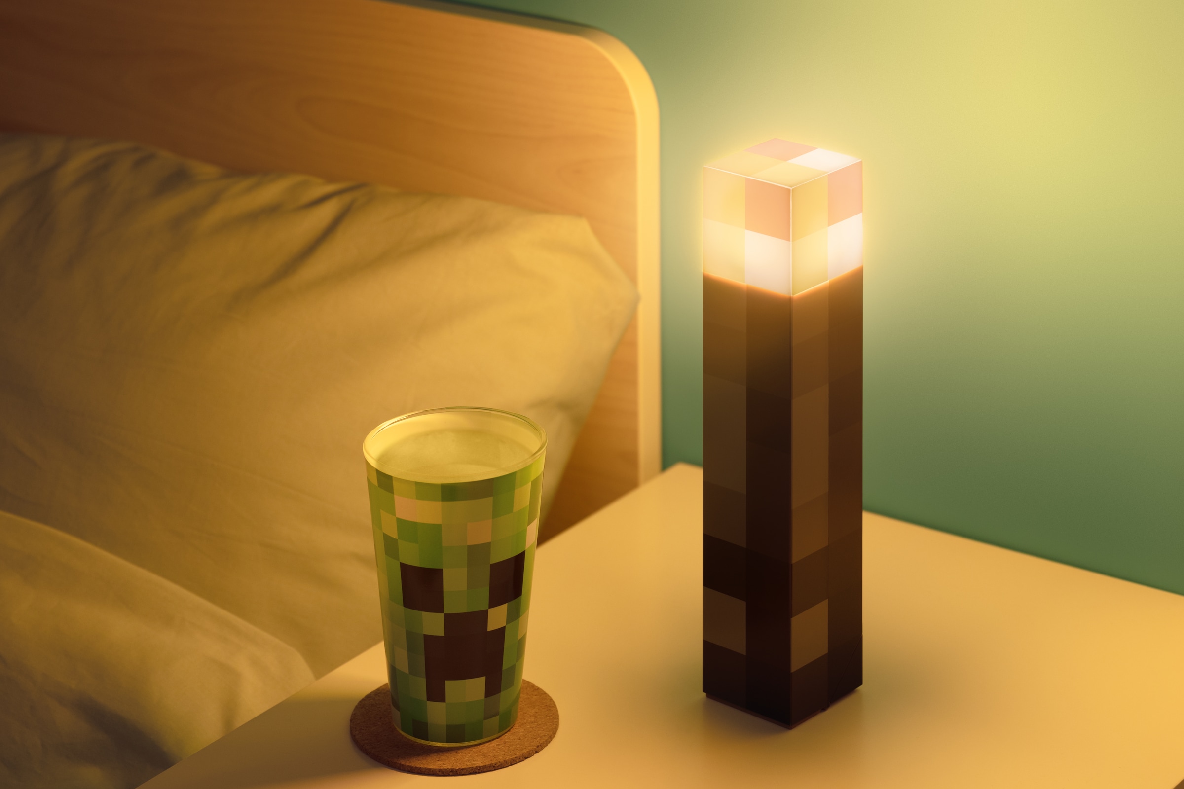 Leuchte« ♕ Dekolicht versandkostenfrei auf LED Fackel »Minecraft Paladone