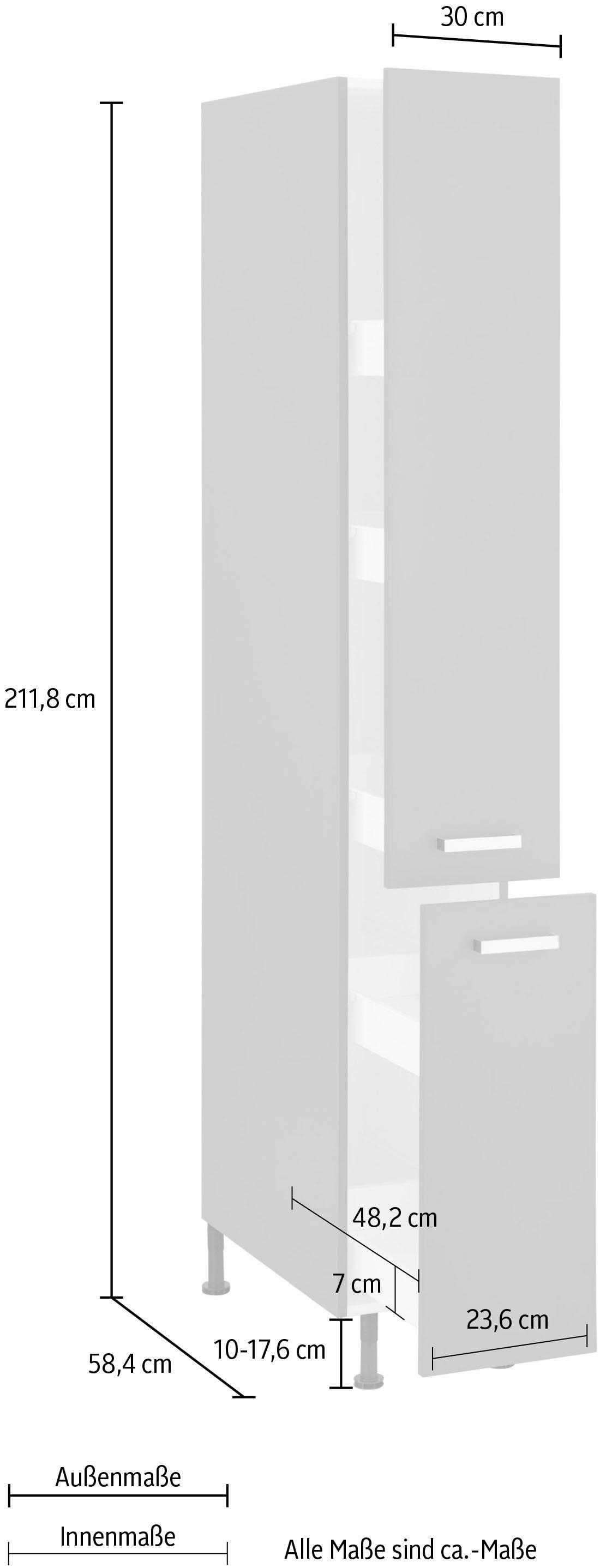 OPTIFIT Apothekerschrank »Parma« Breite 30 cm