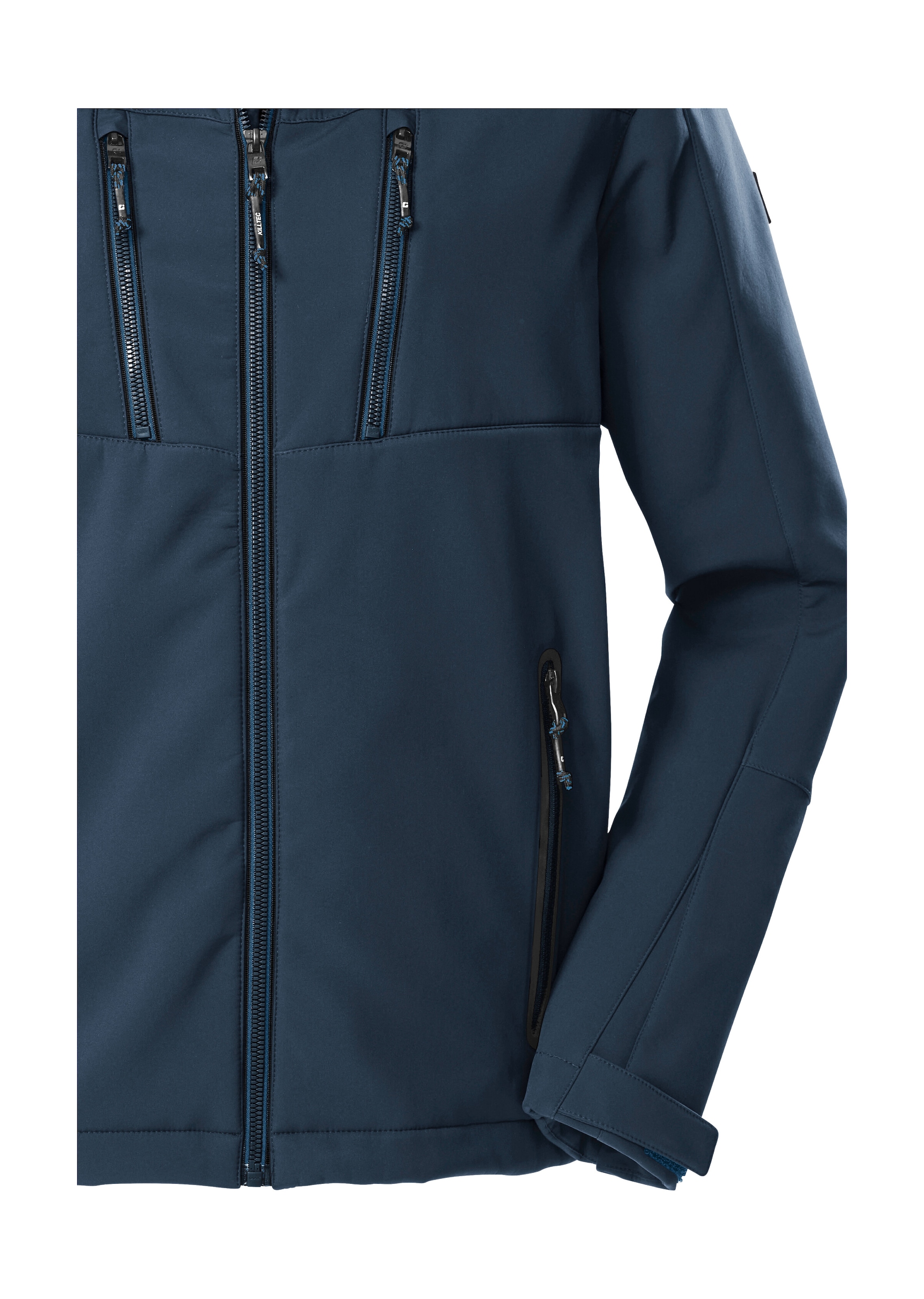 Killtec Veste softshell »KOW 79 MN SFTSHLL JCKT« Wasser- und windabweisende Softshelljacke, abnehmbare Kapuze