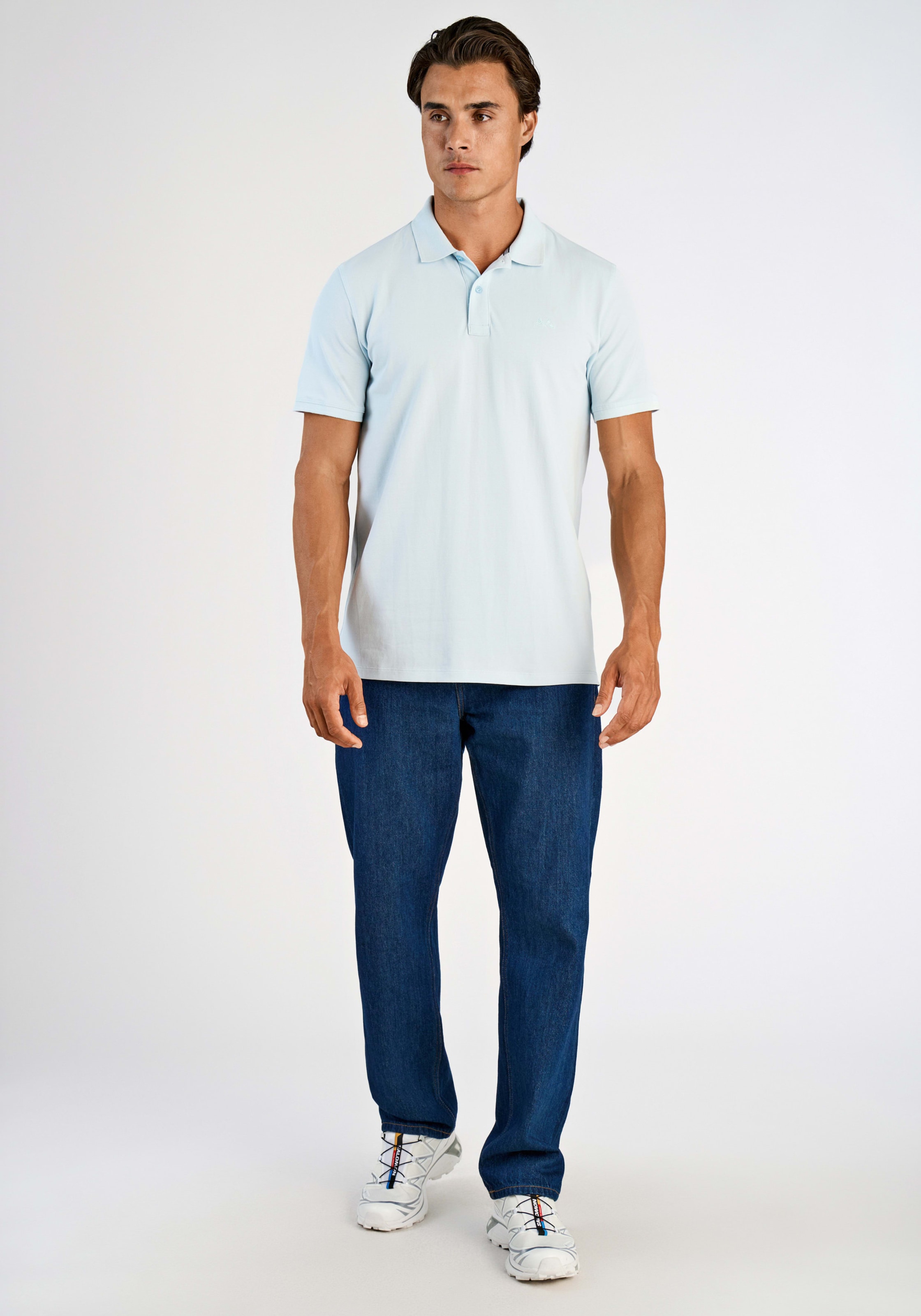 LINDBERGH Polo mit Logostickerei