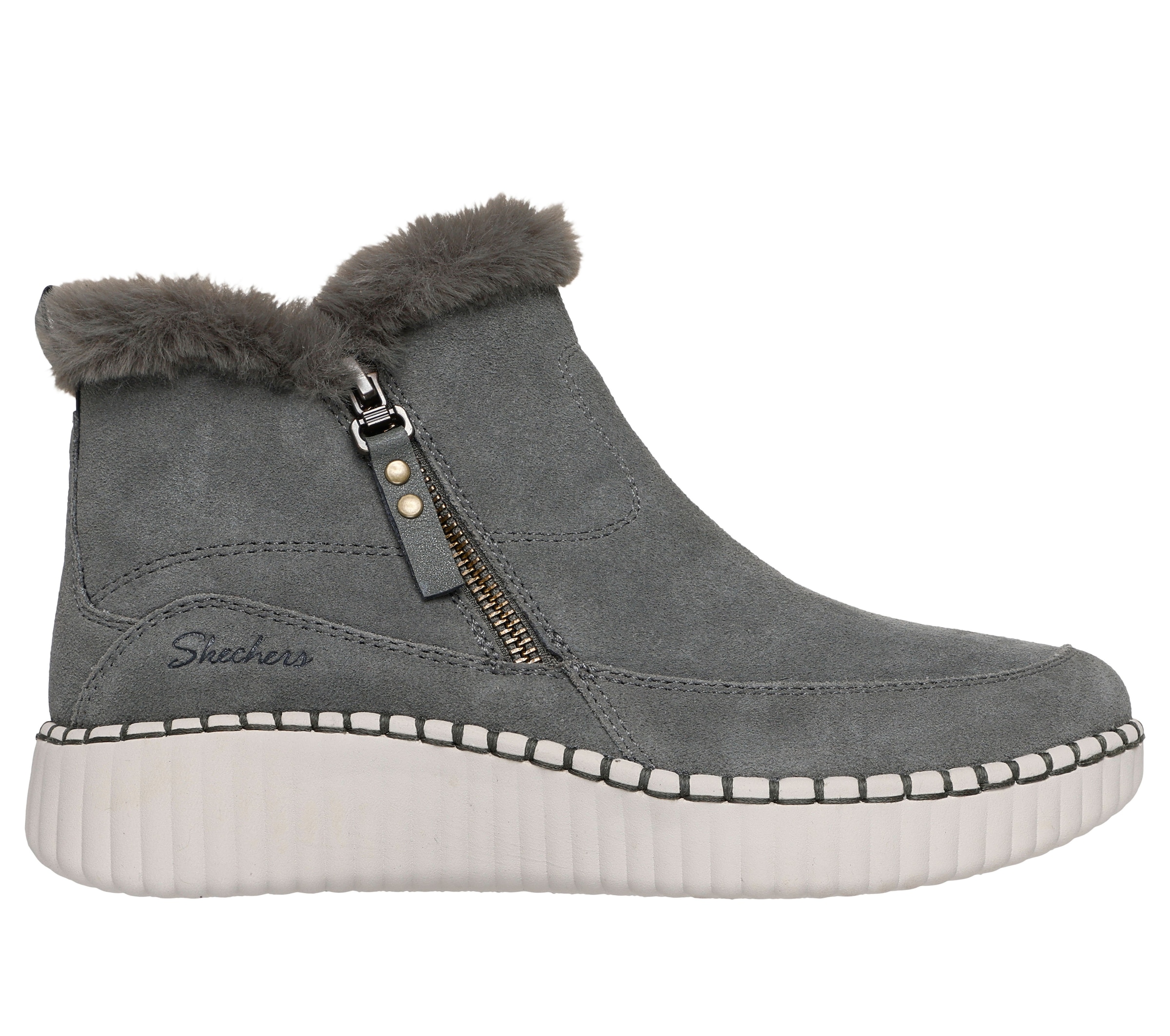Skechers Bottes d'hiver »WILSHIRE BLVD-FRESH ZIP«  bottes avec fermeture éclair