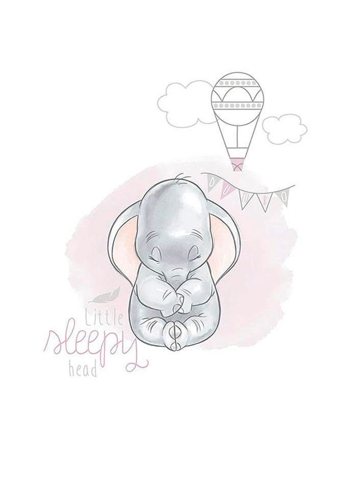 Image of Komar Poster »Dumbo Sleepy«, Disney, Höhe: 70cm bei Ackermann Versand Schweiz