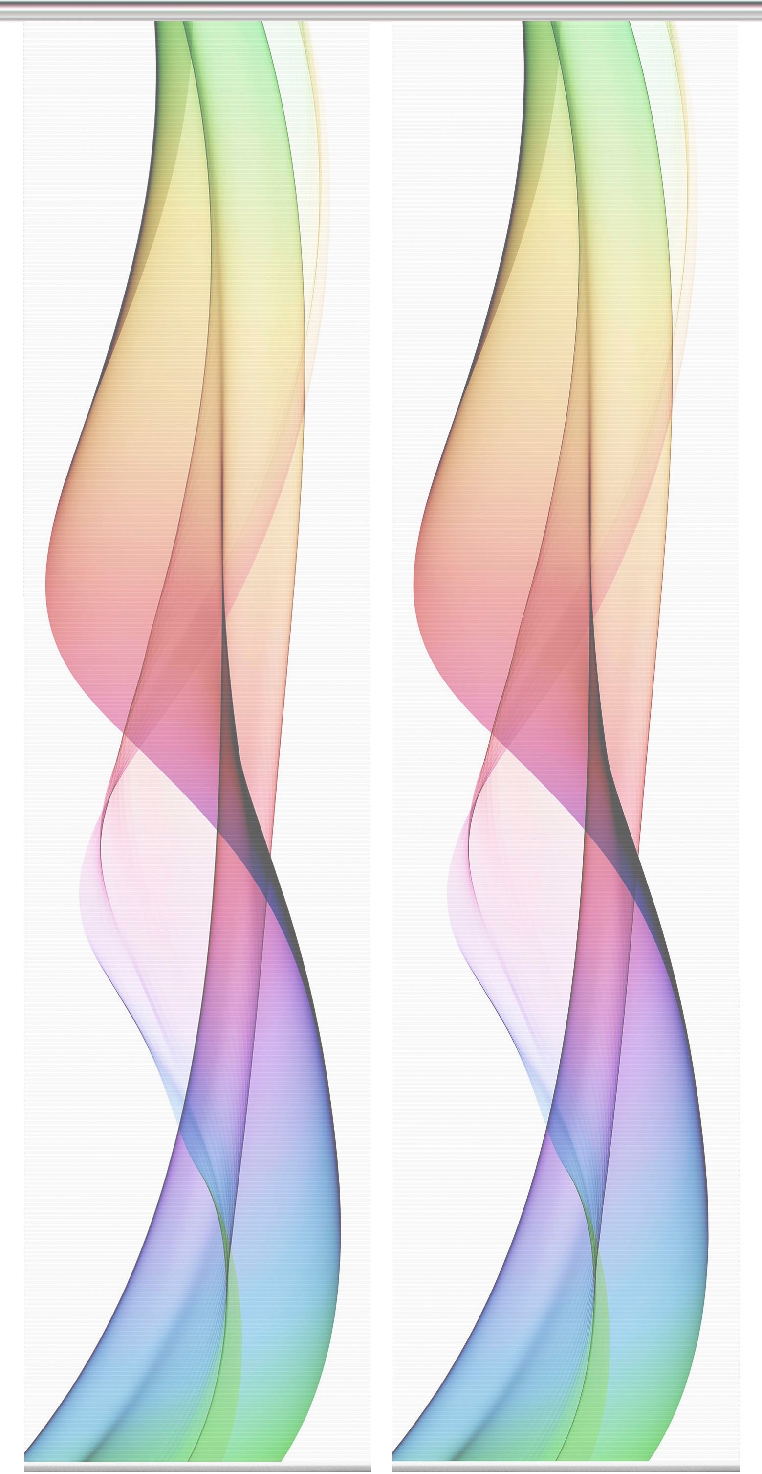 Image of Vision S Schiebegardine »WELARIO 2er SET«, (2 St.), Bambus-Optik, Digital bedruckt bei Ackermann Versand Schweiz