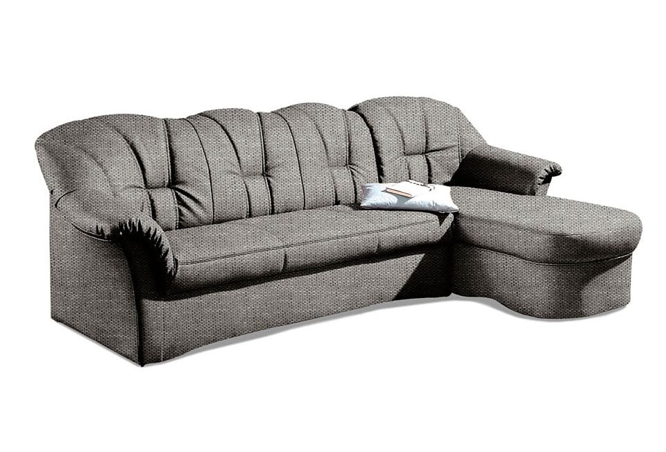DOMO collection Ecksofa Papenburg L-Form, in grosser Farbvielfalt, wahlweise mit Bettfunktion