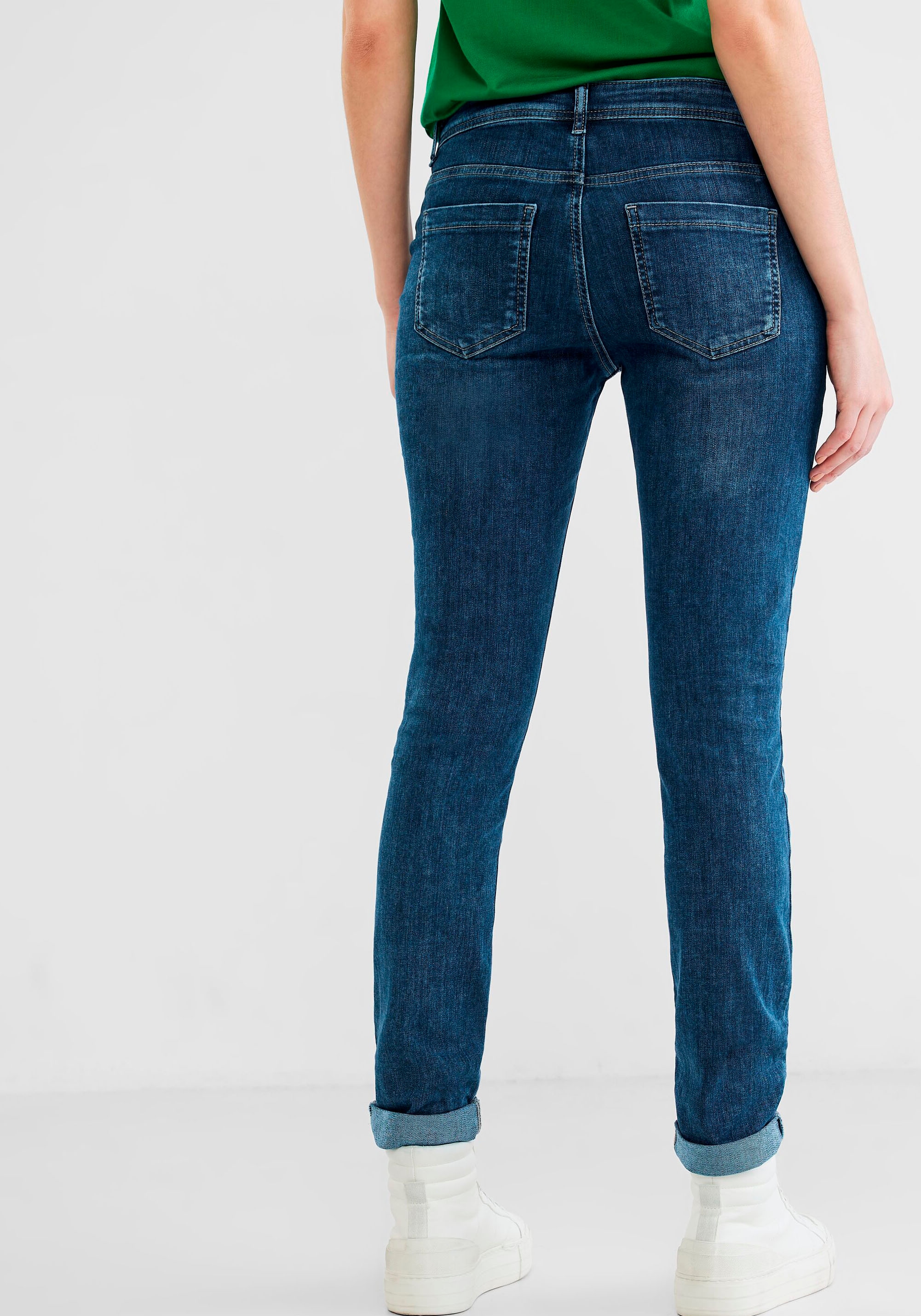 STREET ONE Slim-fit-Jeans, im 4-Pocket-Style