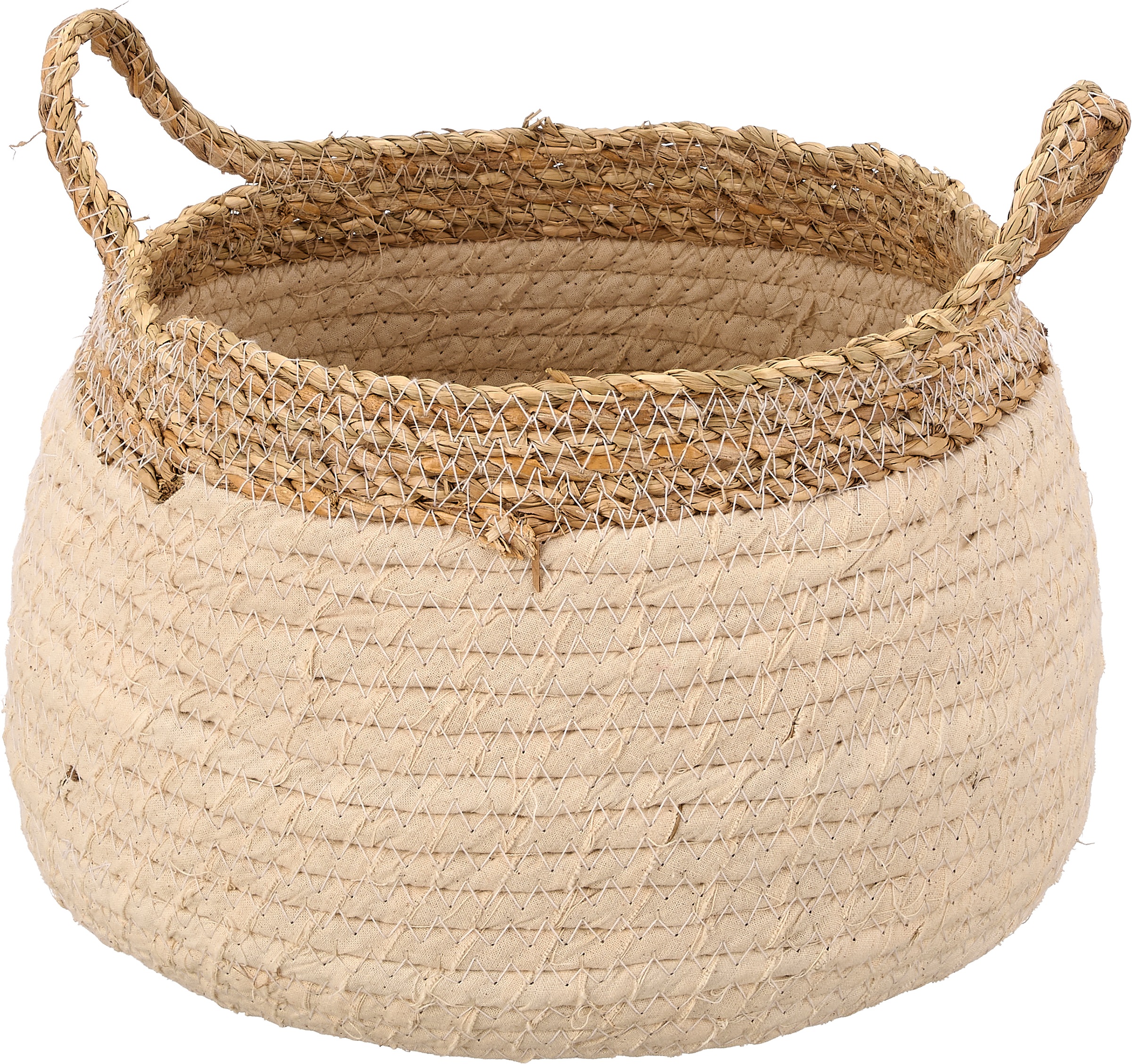 Creativ home Panier décoratif »Korb« avec belle finition de bord et poignées