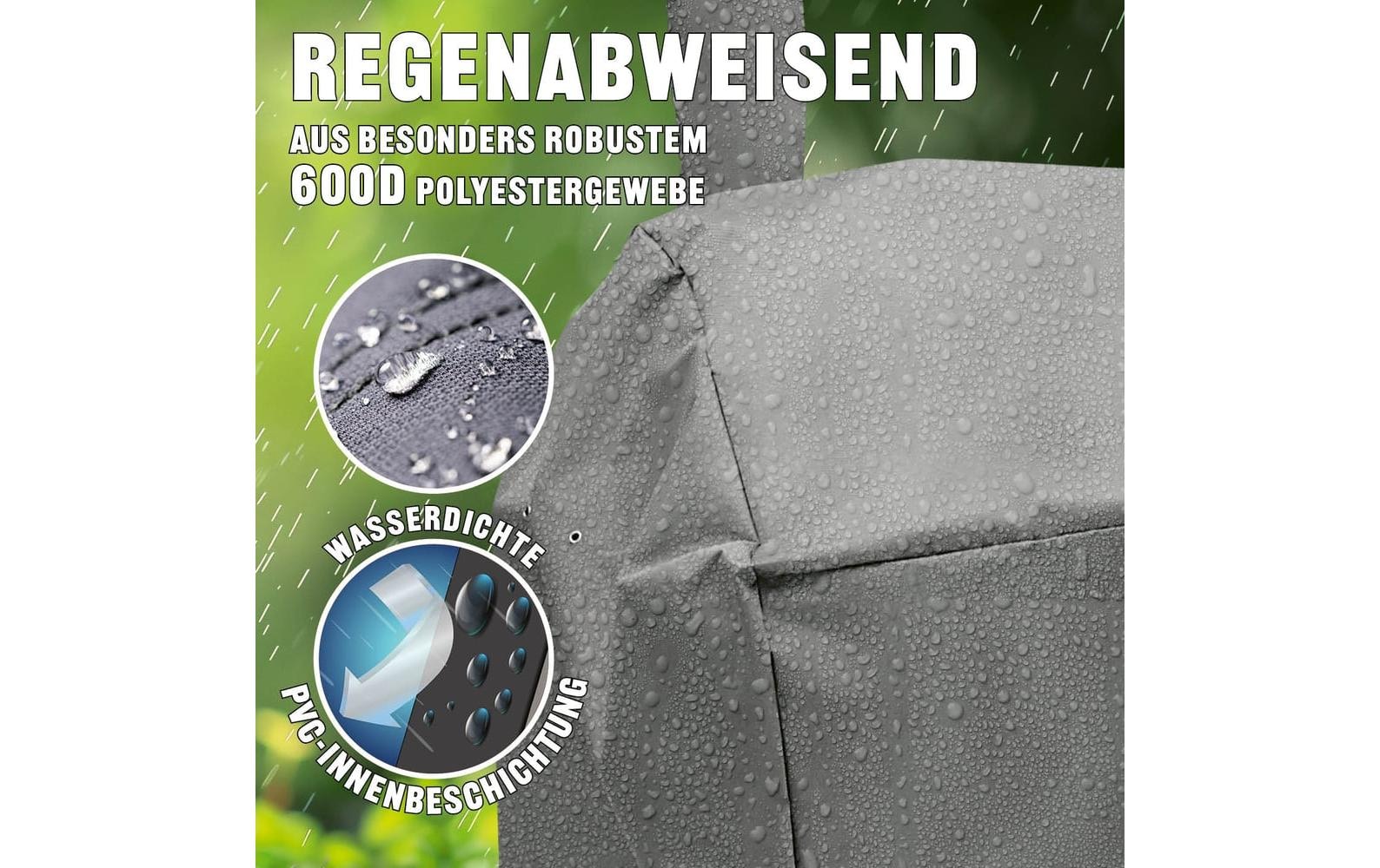 LANDMANN Couverture de barbecue »Premium - 130 x 126 x 85 cm«