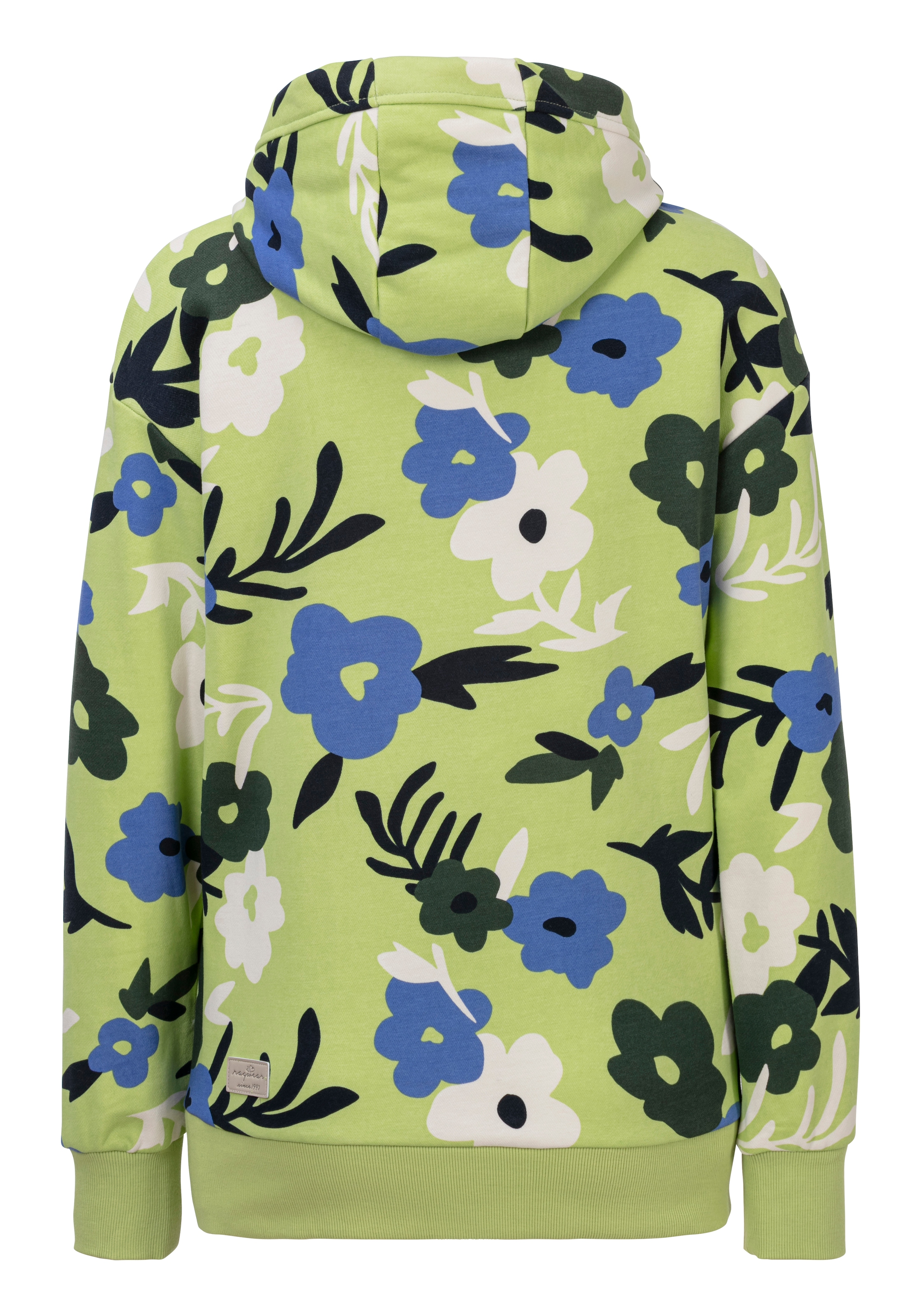 Ragwear Kapuzensweatshirt »YODIS PRINT«, floraler Allover Print