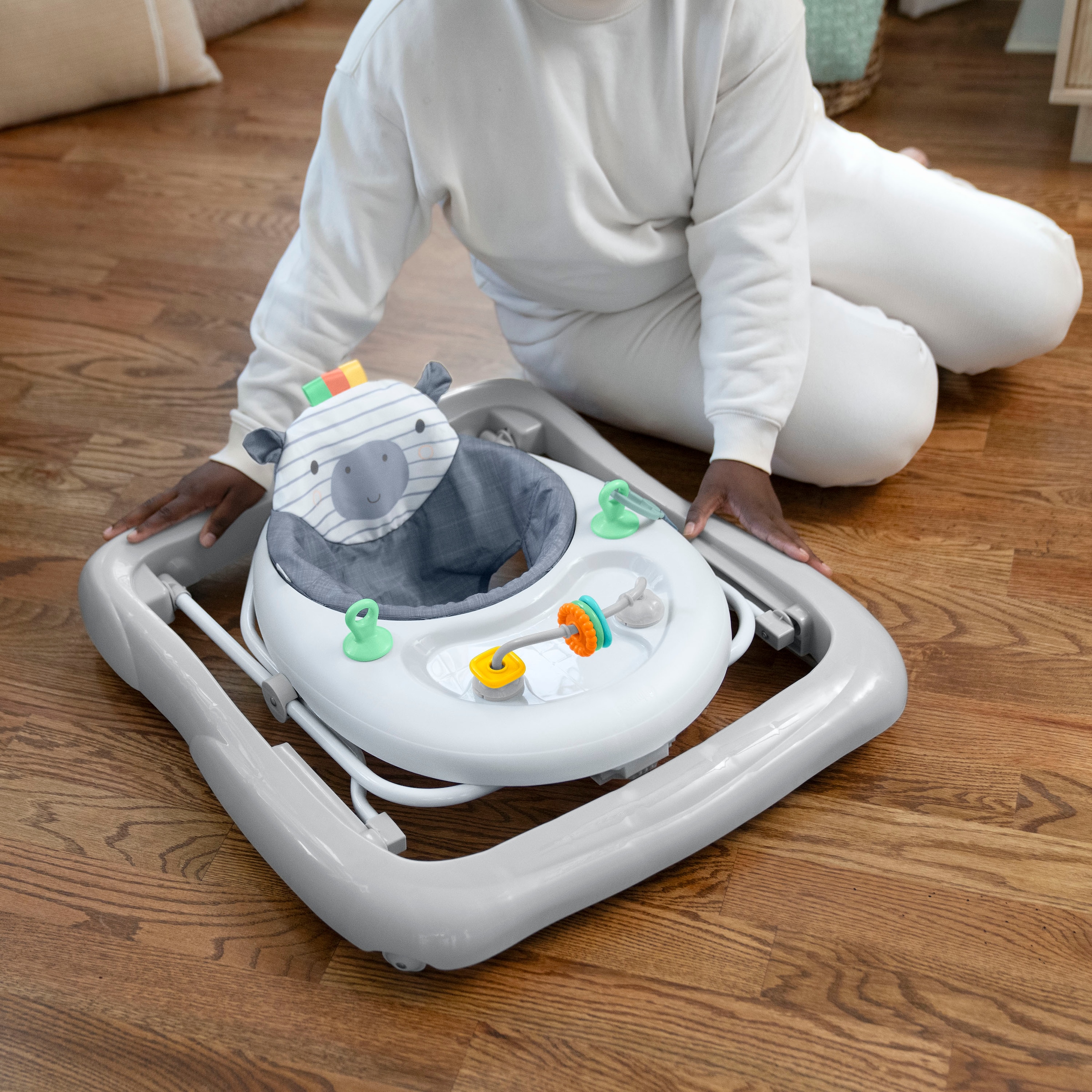 ingenuity Trotteur »Smooth Strides Activity Walker - Chambray«