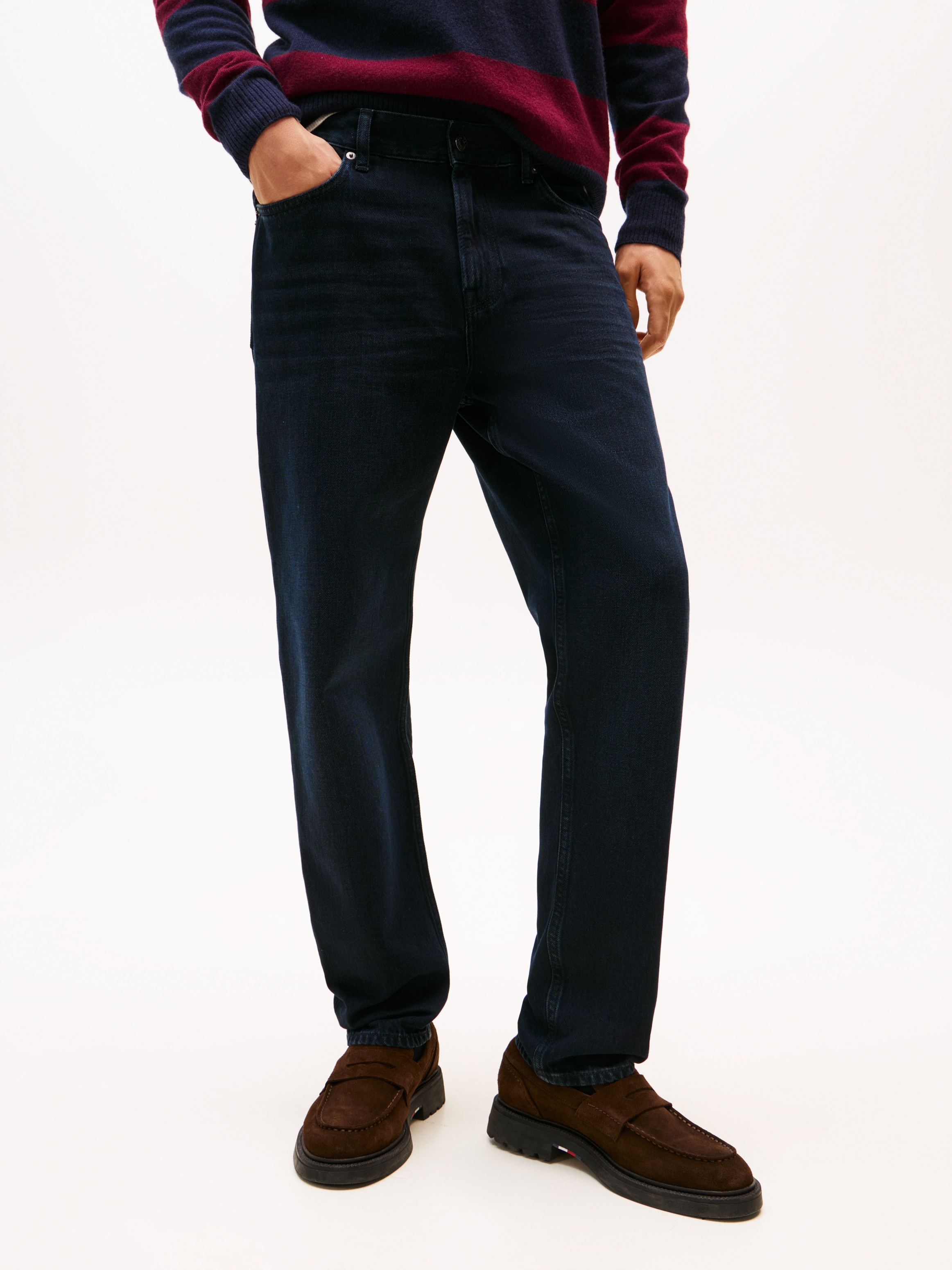 Image of Tommy Hilfiger Tapered-fit-Jeans "HARLEM" Regular Fit, mit dezenter Waschung