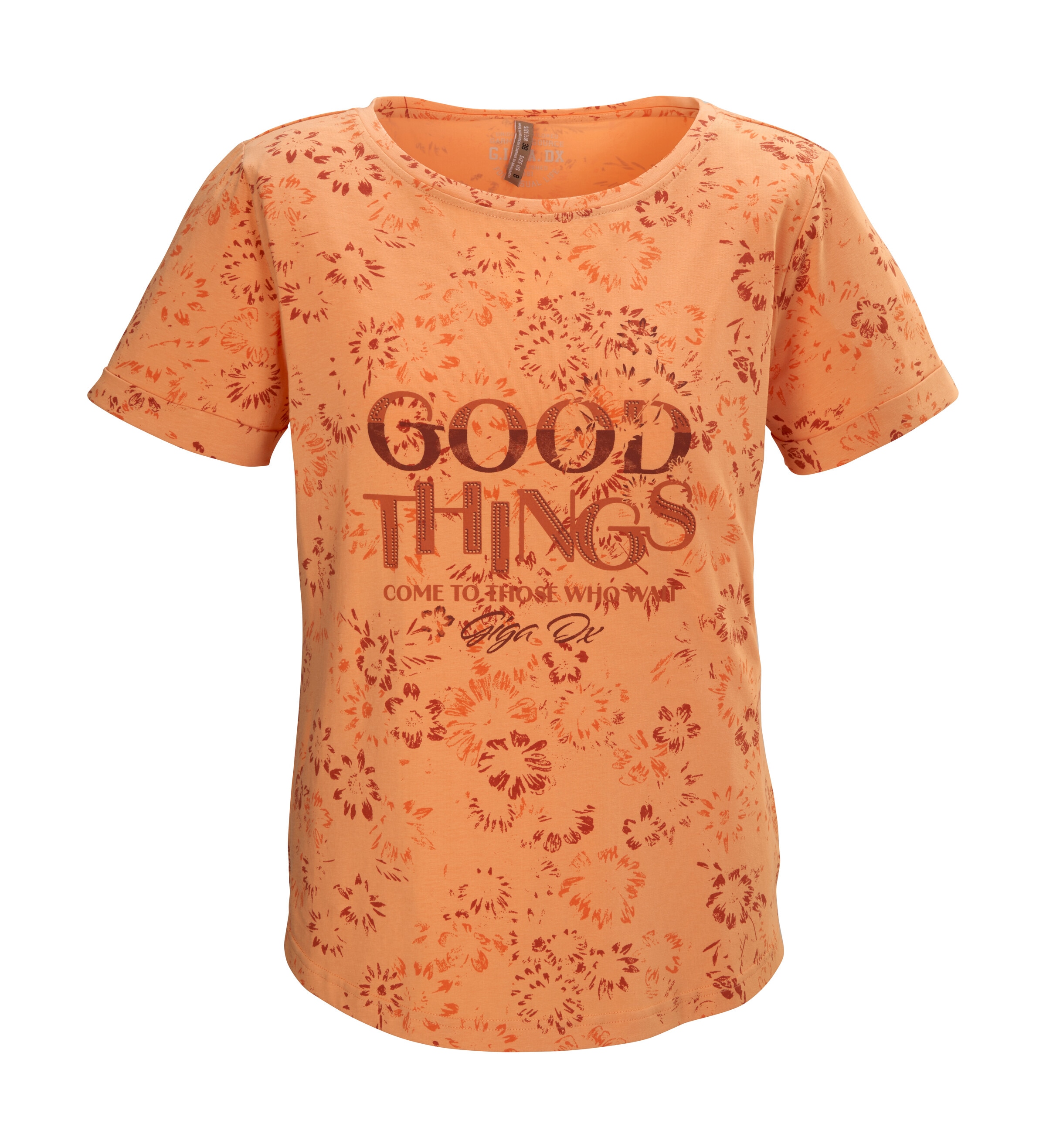 Image of G.I.G.A. DX by killtec T-Shirt "GS 47 WMN TSHRT" Florales Damen T-Shirt, elastisch, hoher Baumwollanteil, bequem
