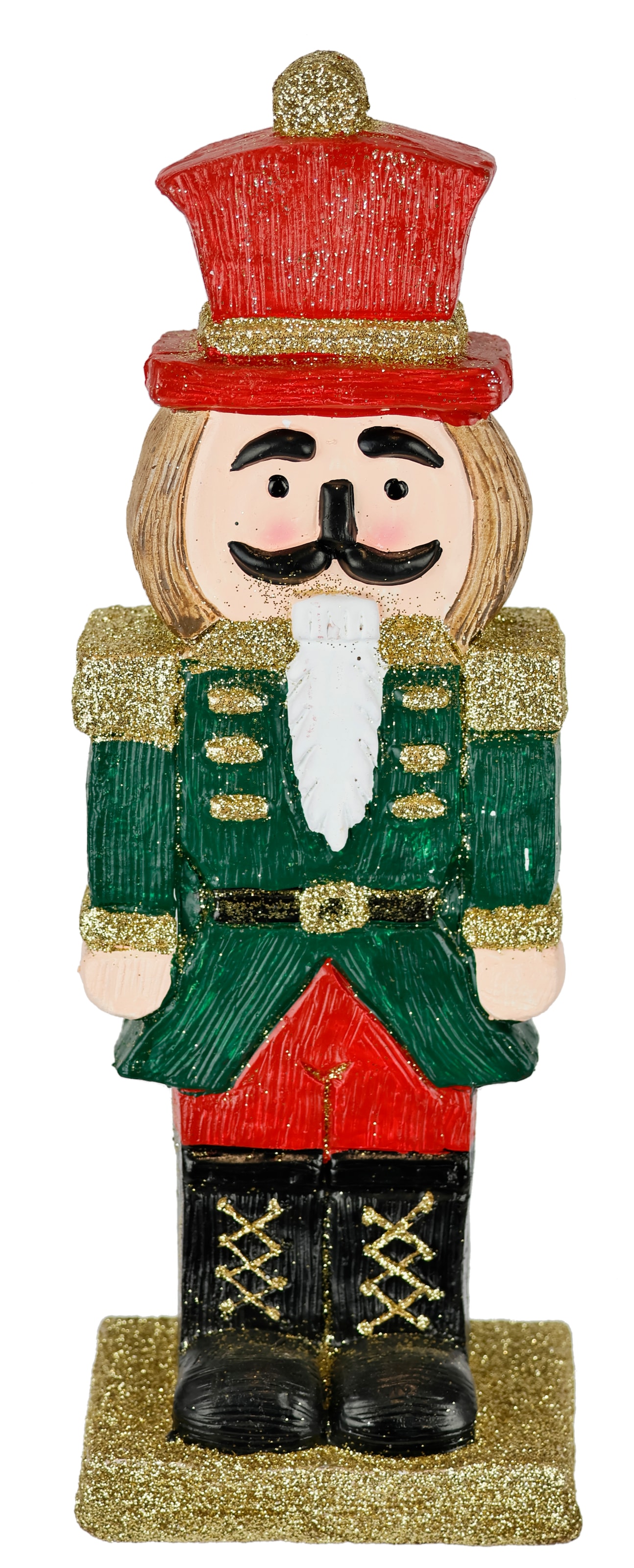 Image of I.GE.A. Dekofigur "Nussknacker" Dekofigur Statue Deko Männchen Weihnachtsdeko
