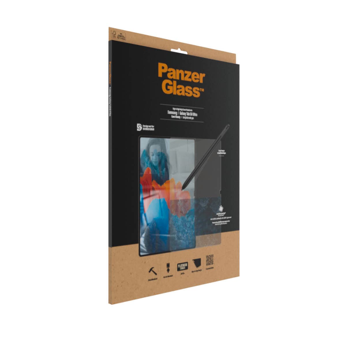 PanzerGlass Film de protection d'écran »Screen Protector Glass Samsung Galaxy Tab S8 Ultra«