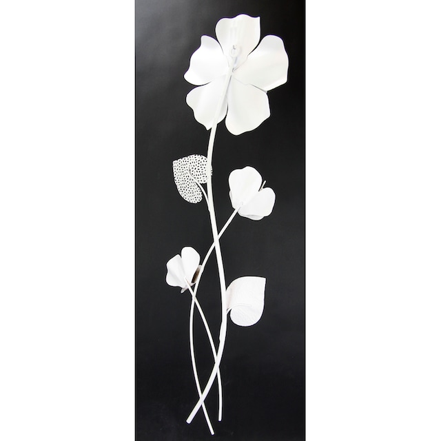I.GE.A. Wandbild »Metallbild Blumen«, Wanddeko, Metall, Wandskulptur kaufen