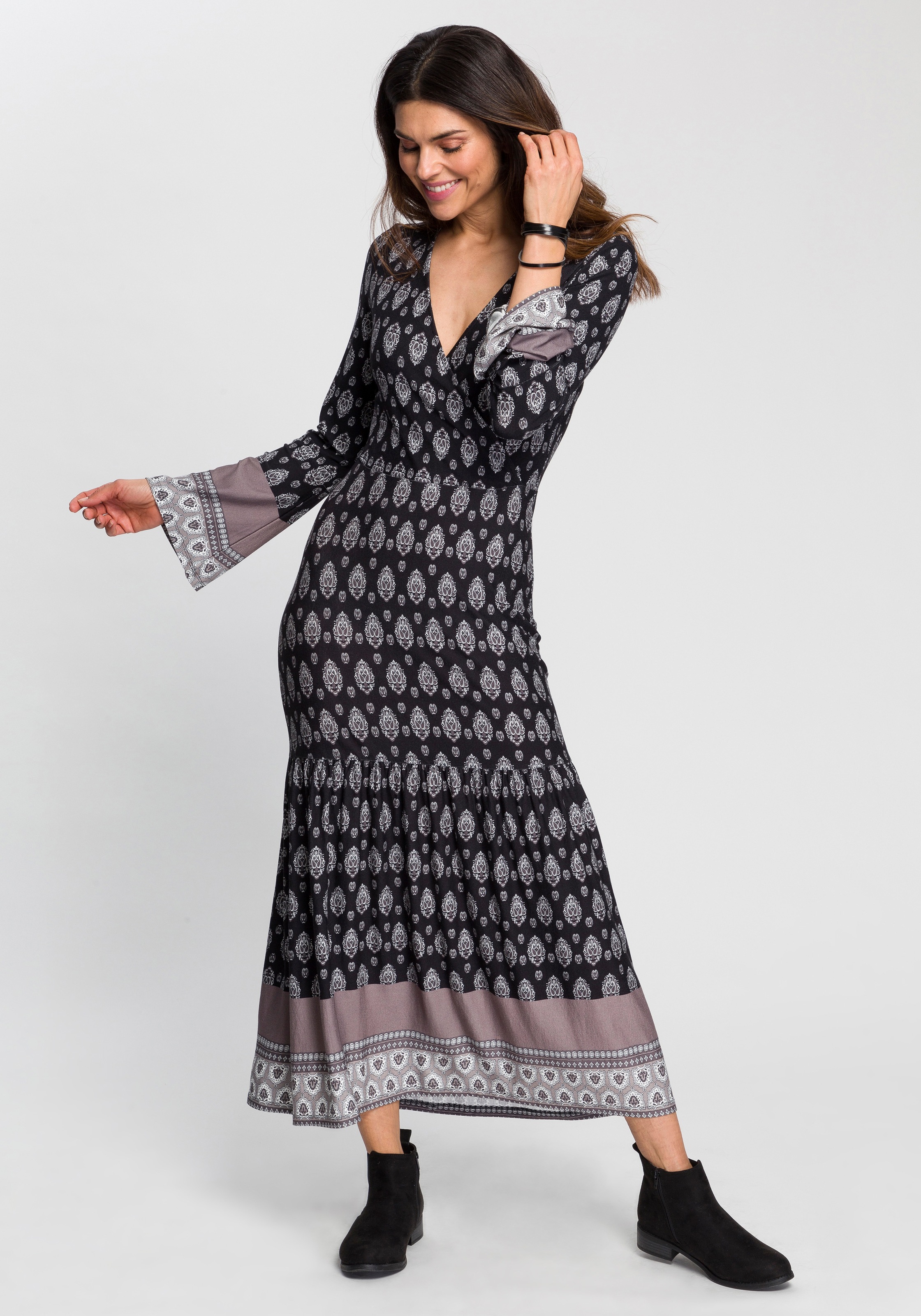 Image of Boysen's Midikleid, mit tollem Bordürendruck bei Ackermann Versand Schweiz