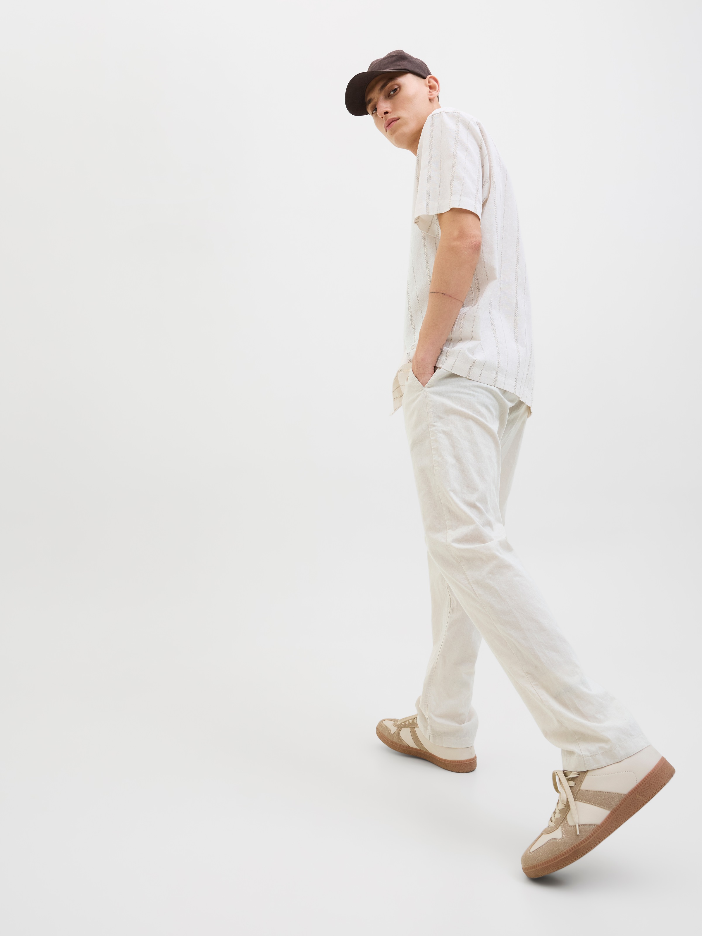 Jack & Jones Stoffhose »JPSTKANE SUMMER JOGGER SN«  mit Bündchen