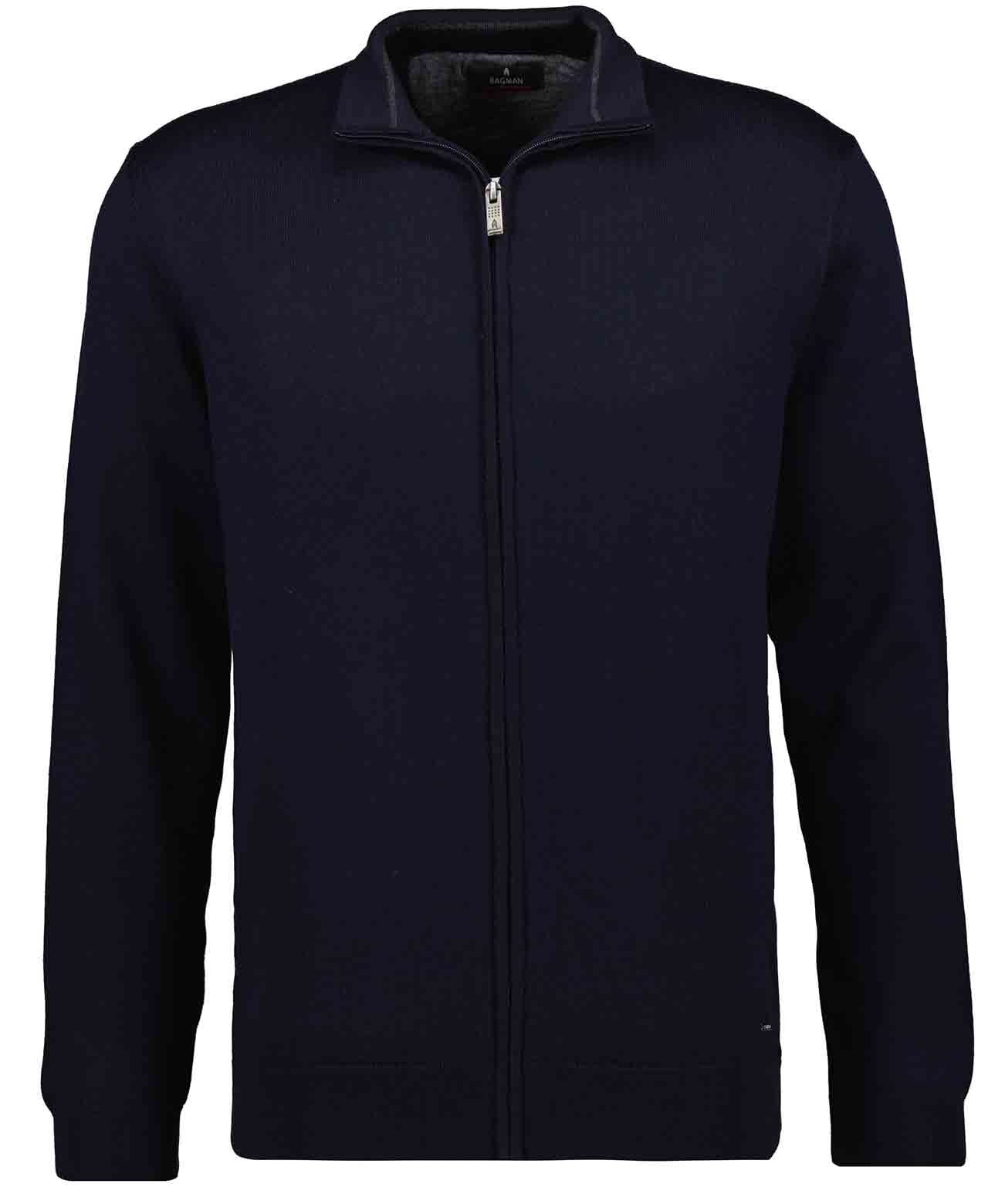 RAGMAN Strickfleecejacke