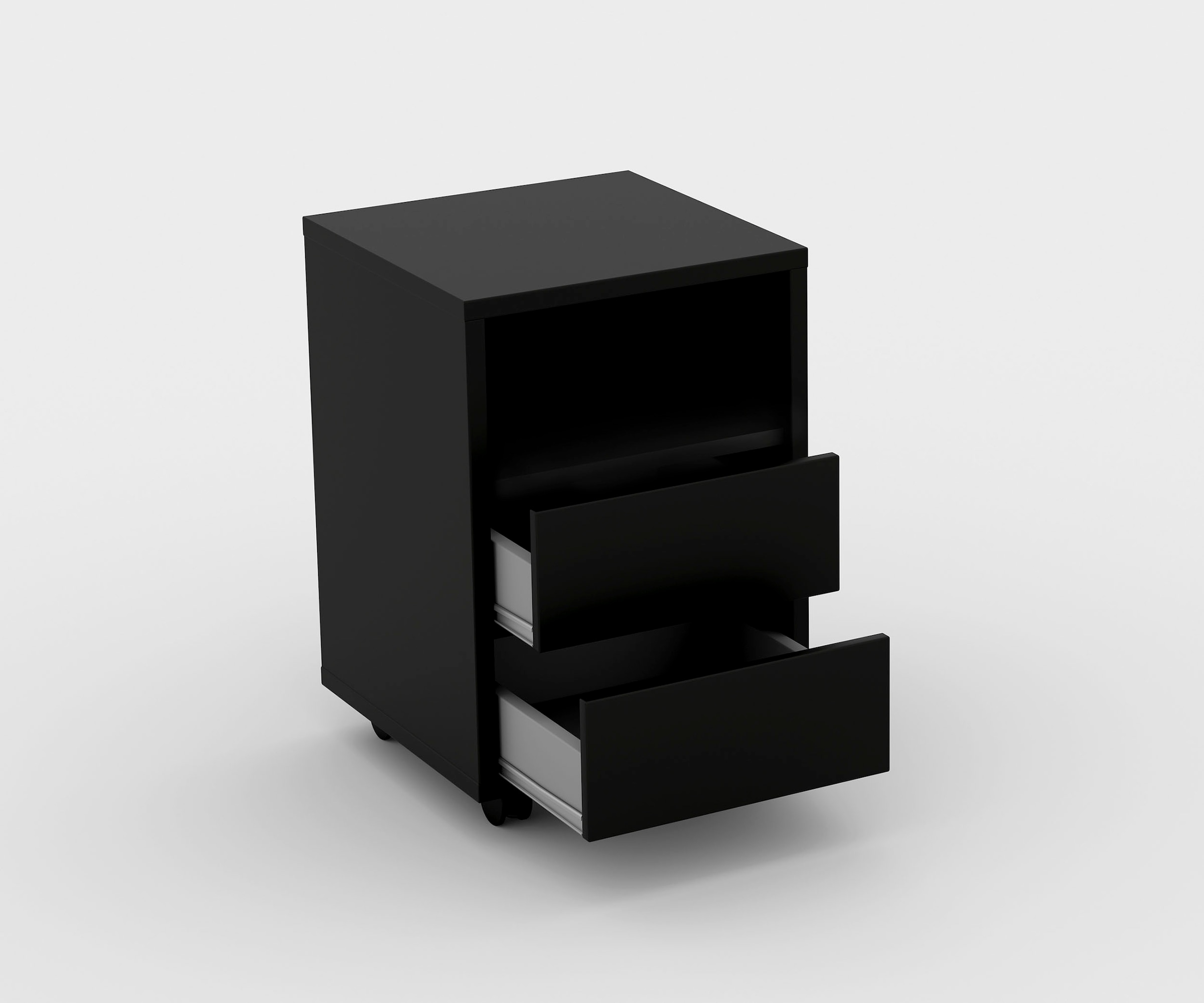 Helvetia Rollcontainer »Agapi«, Bürocontainer im modernen Design, 40x40x62 cm, 2 Schubkästen