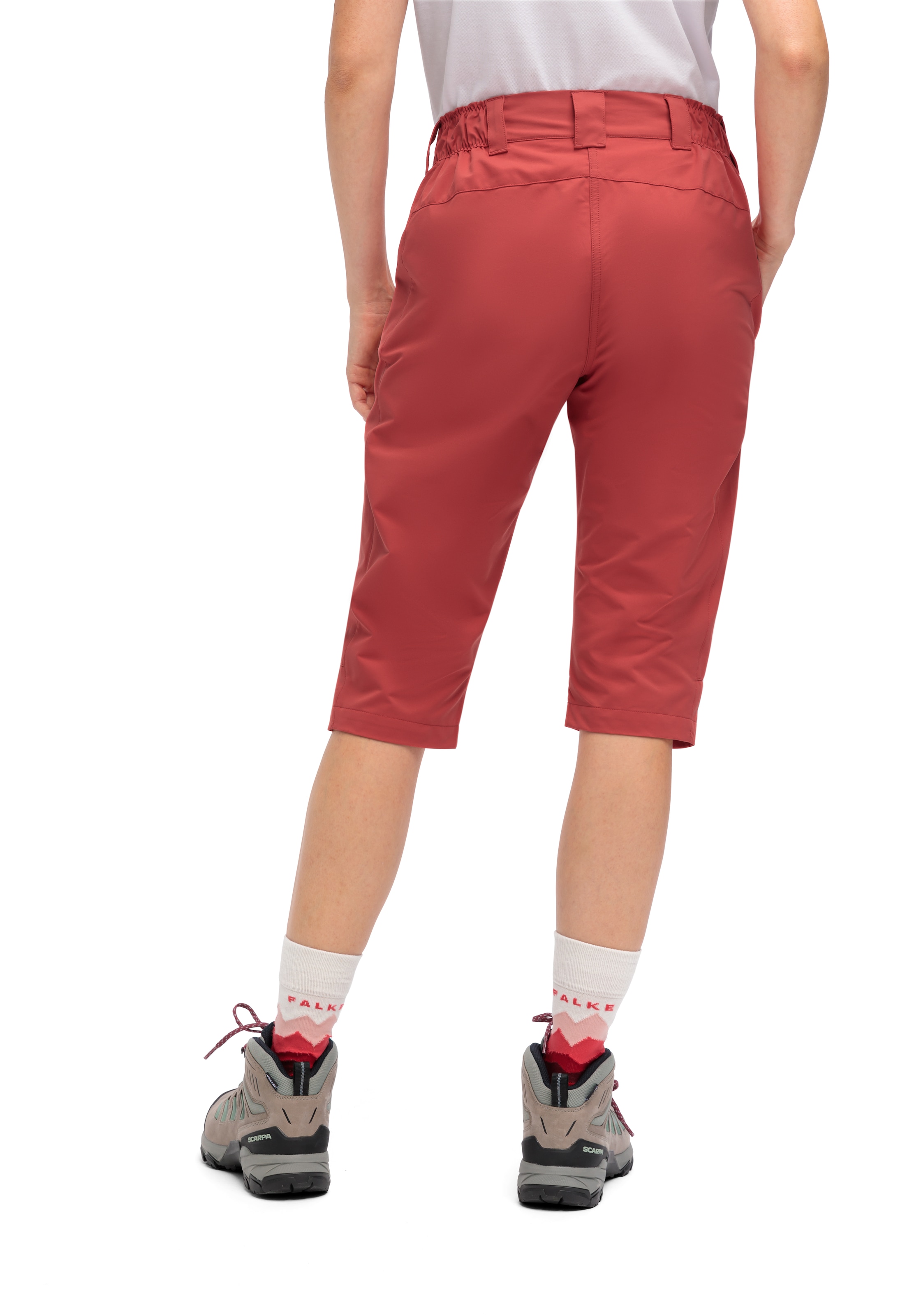 Maier Sports Outdoorhose »Lulaka Capri Loop«, Damen Wanderhose, elastische Funktionshose mit 3 Taschen, Regular Fit