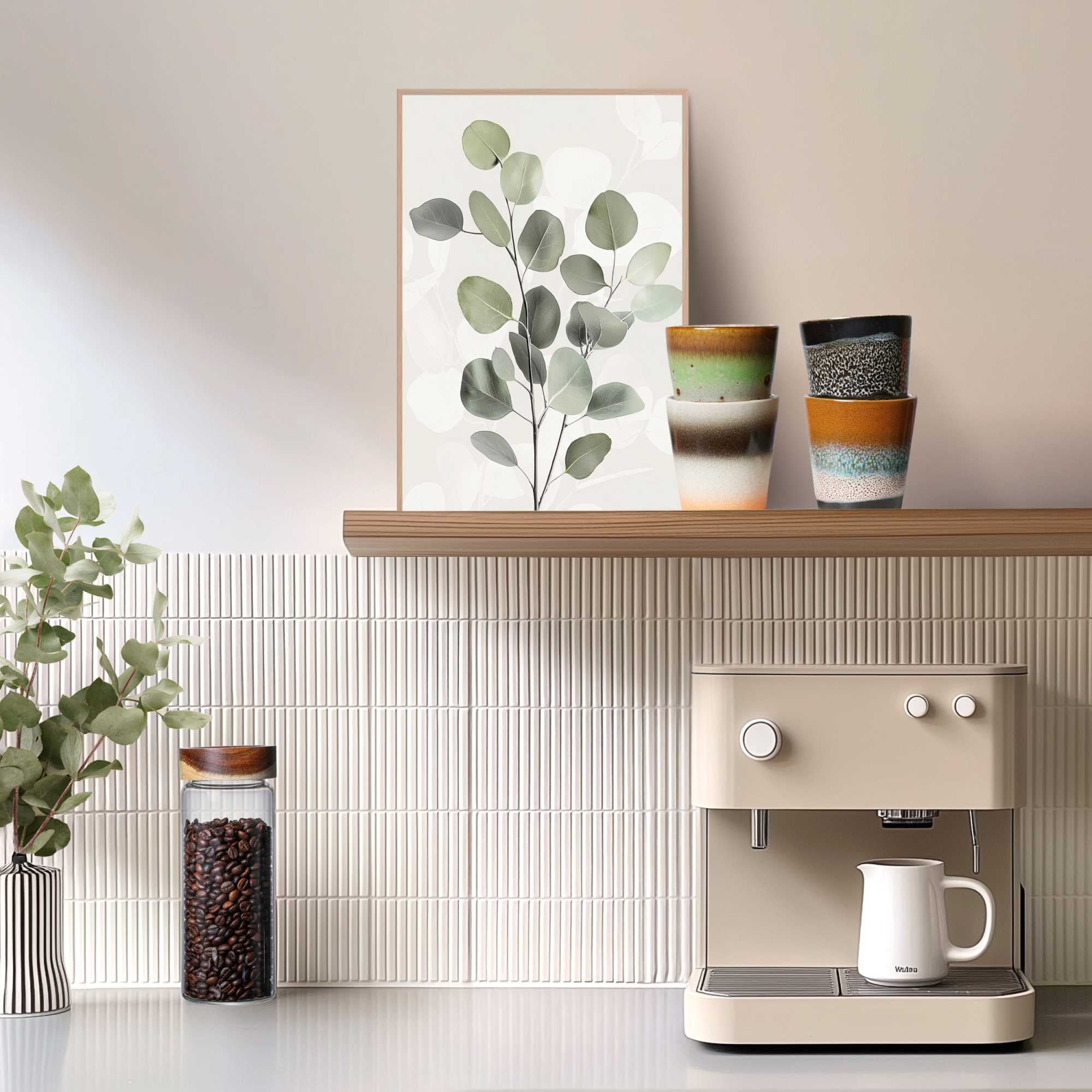 Reinders! Poster »Eucalyptus Zweig« Küche - Grün - MDF - Blumen und Pflanzen - 20x30 cm