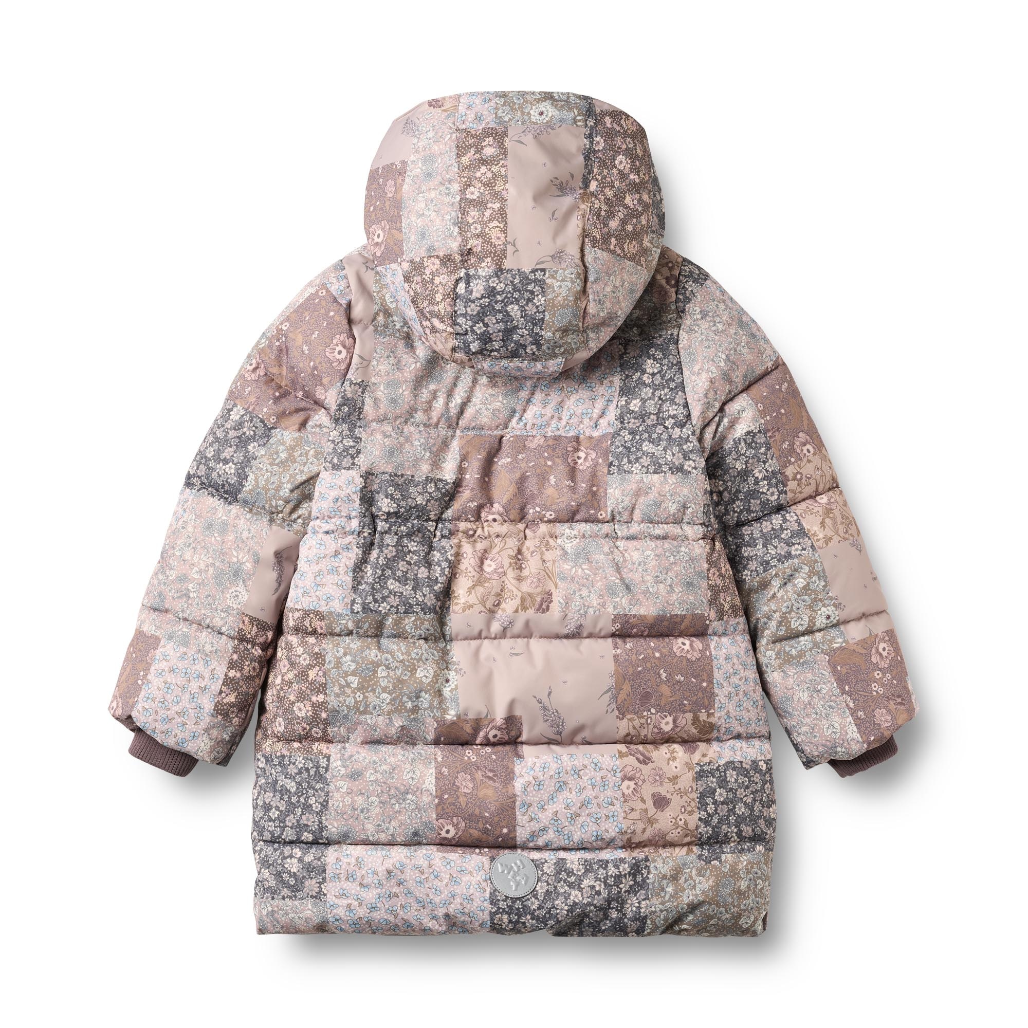 Image of WHEAT Steppjacke "Puffer Coat Yrsa" mit Kapuze Kunstfaser, wasserdicht, atmungsaktiv, Reflektor, abnehmbare Kapuze