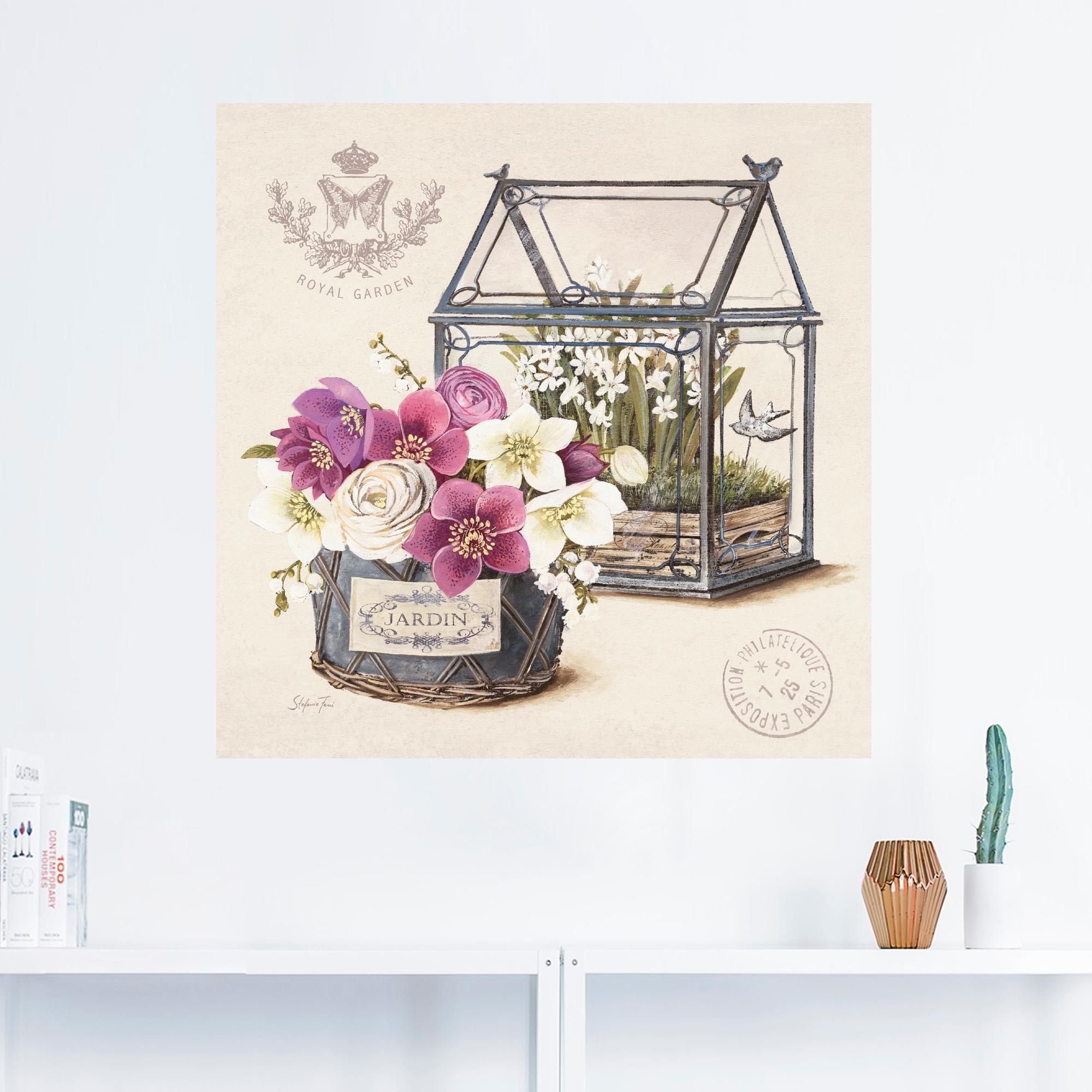 Artland Wandfolie »Blumenstrauss II«, Arrangements, (1 St.), selbstklebend