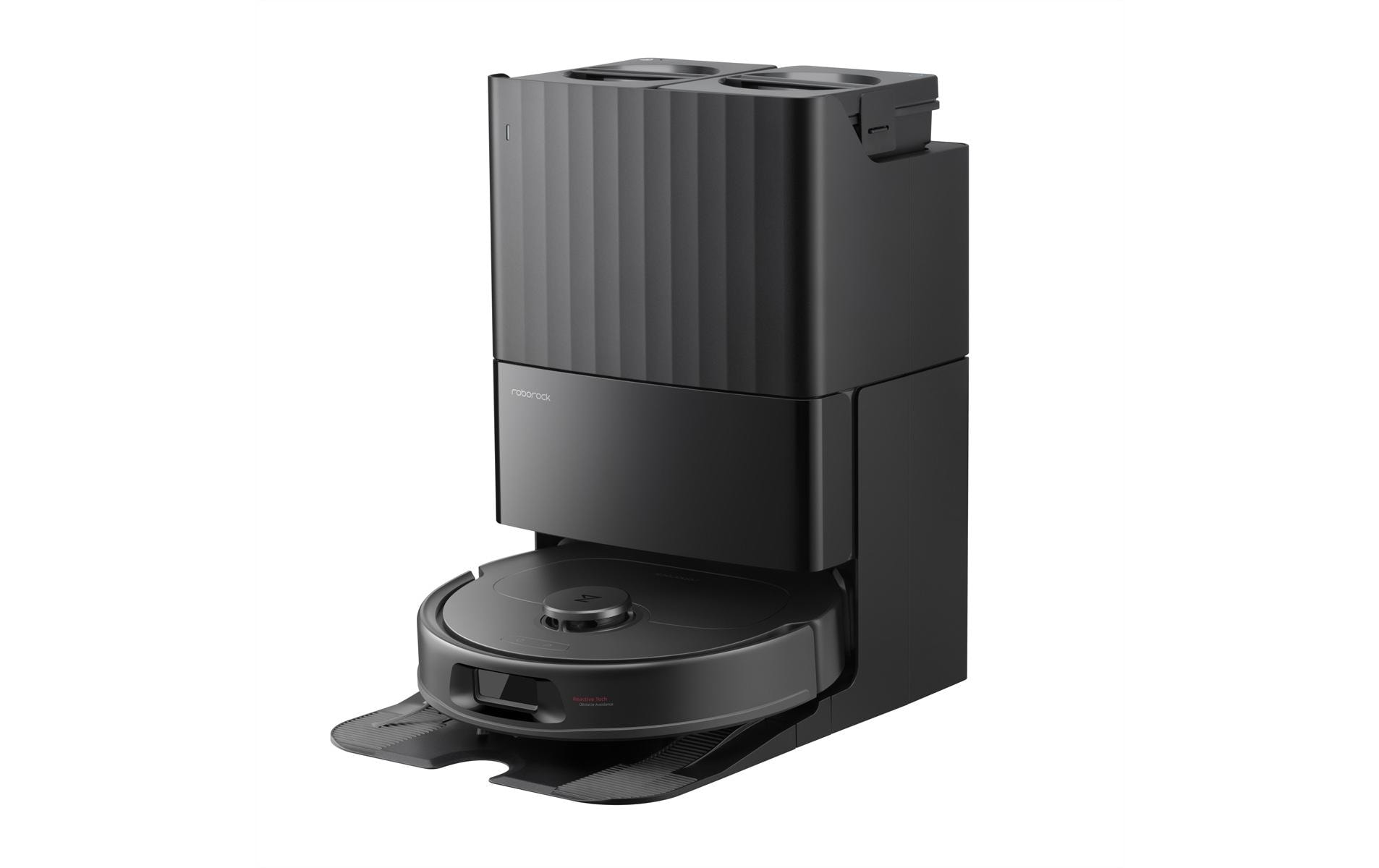 Roborock Robot aspirateur »Qrevo S ProX Black, 8.01.1961« Aspiration HyperForce 18.500 Pa, station tout-en-un
