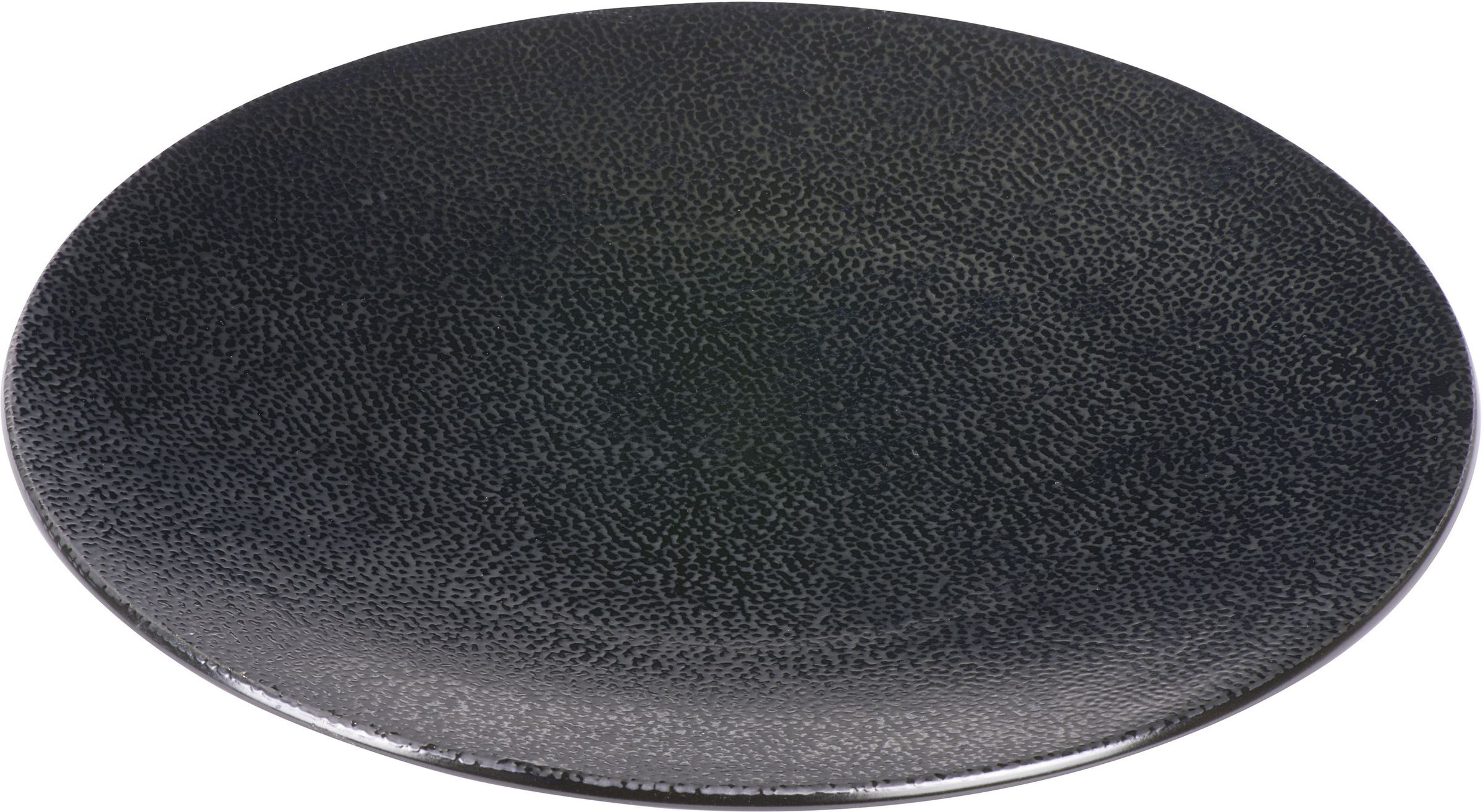 Image of Lambert Servierplatte »Kaori«, (Set, 2 tlg.), Ø 34,5 cm, handgefertigt, schwarz-metallic bei Ackermann Versand Schweiz