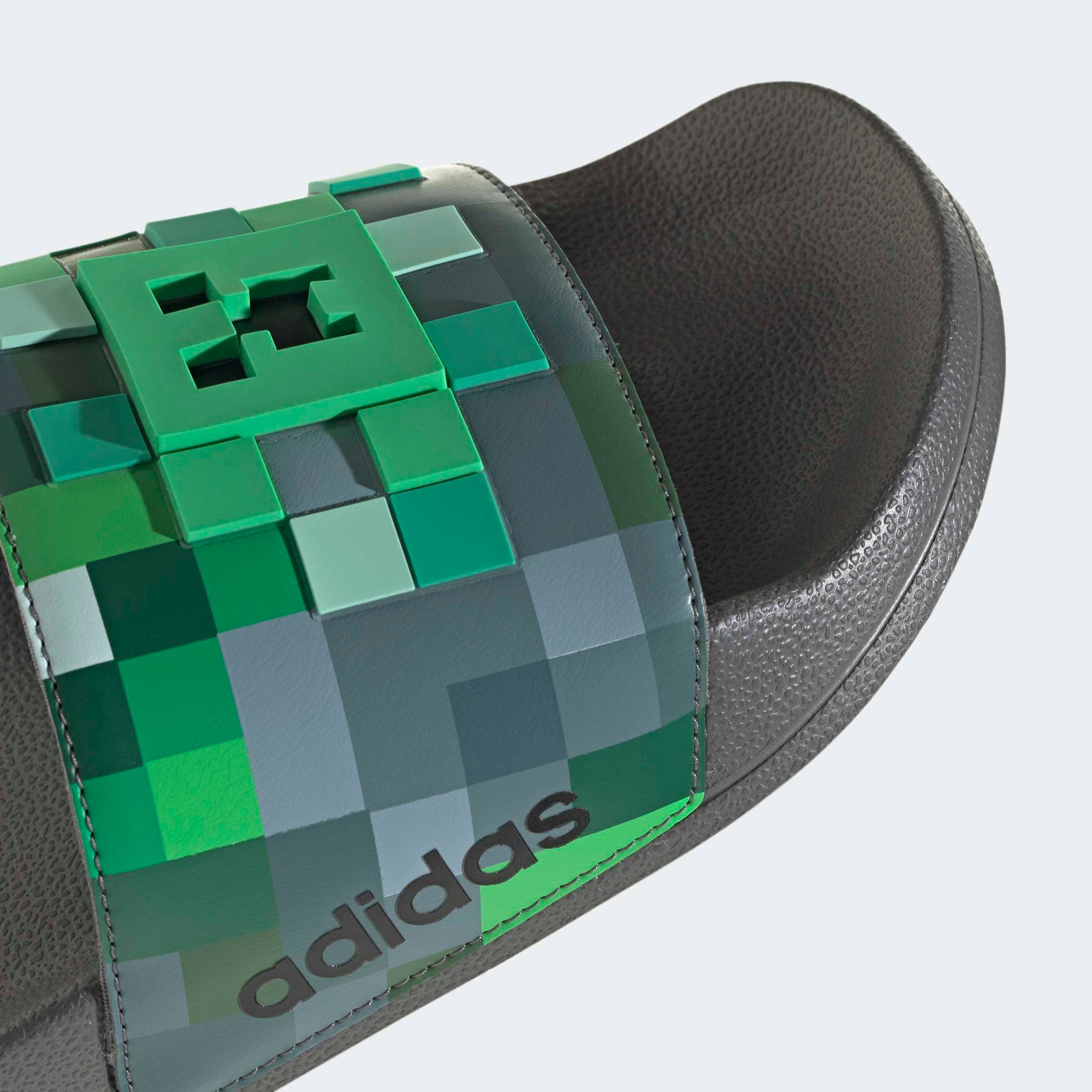 adidas Sportswear Sandale de bain »ADILETTE SHOWER MINECRAFT BADESCHLAPPEN«