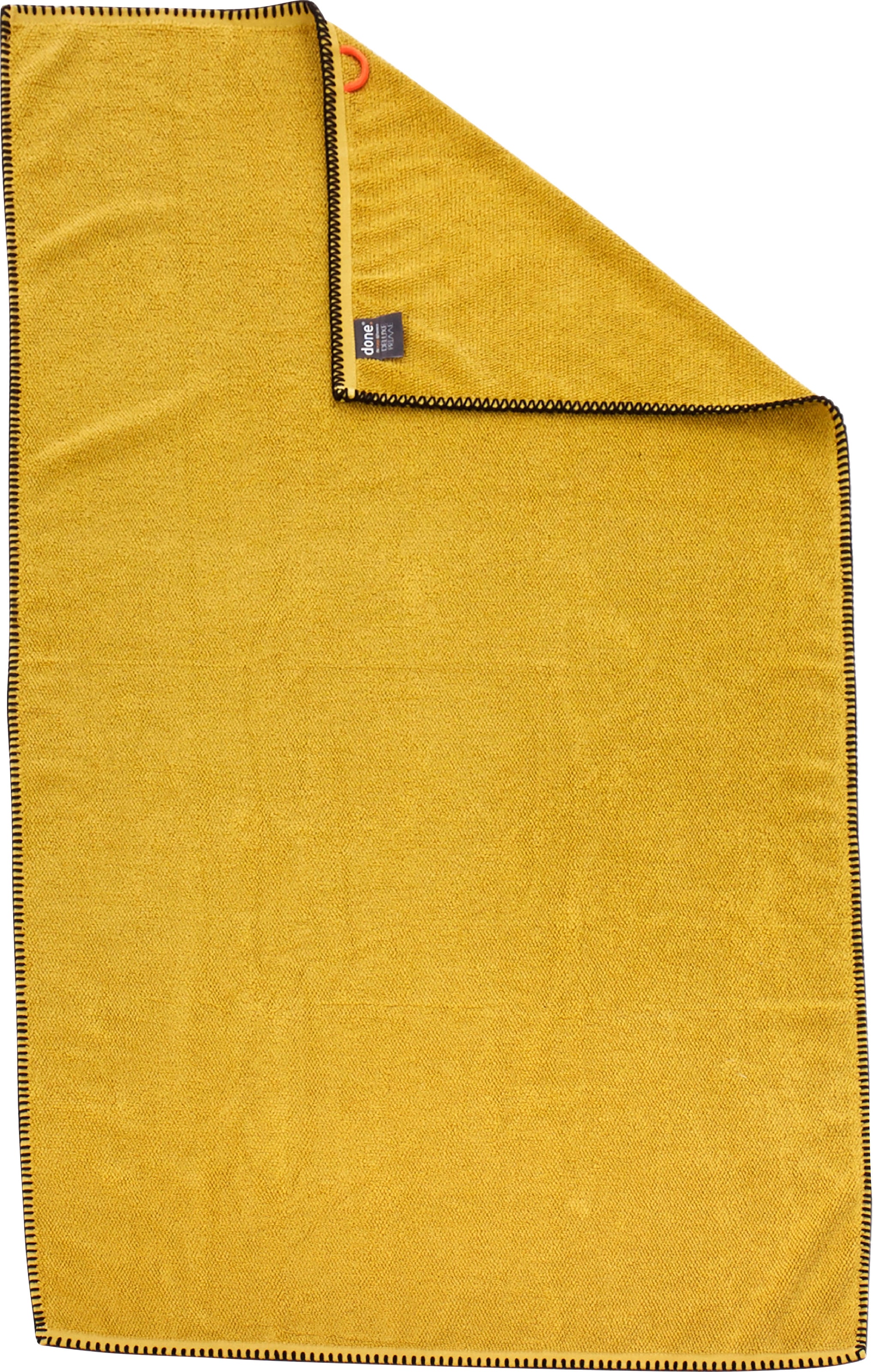 Image of done. Duschtuch "Deluxe Prime" Uni-Farben, aus hochwertigem Zwirnfrottier, mit Ziernaht