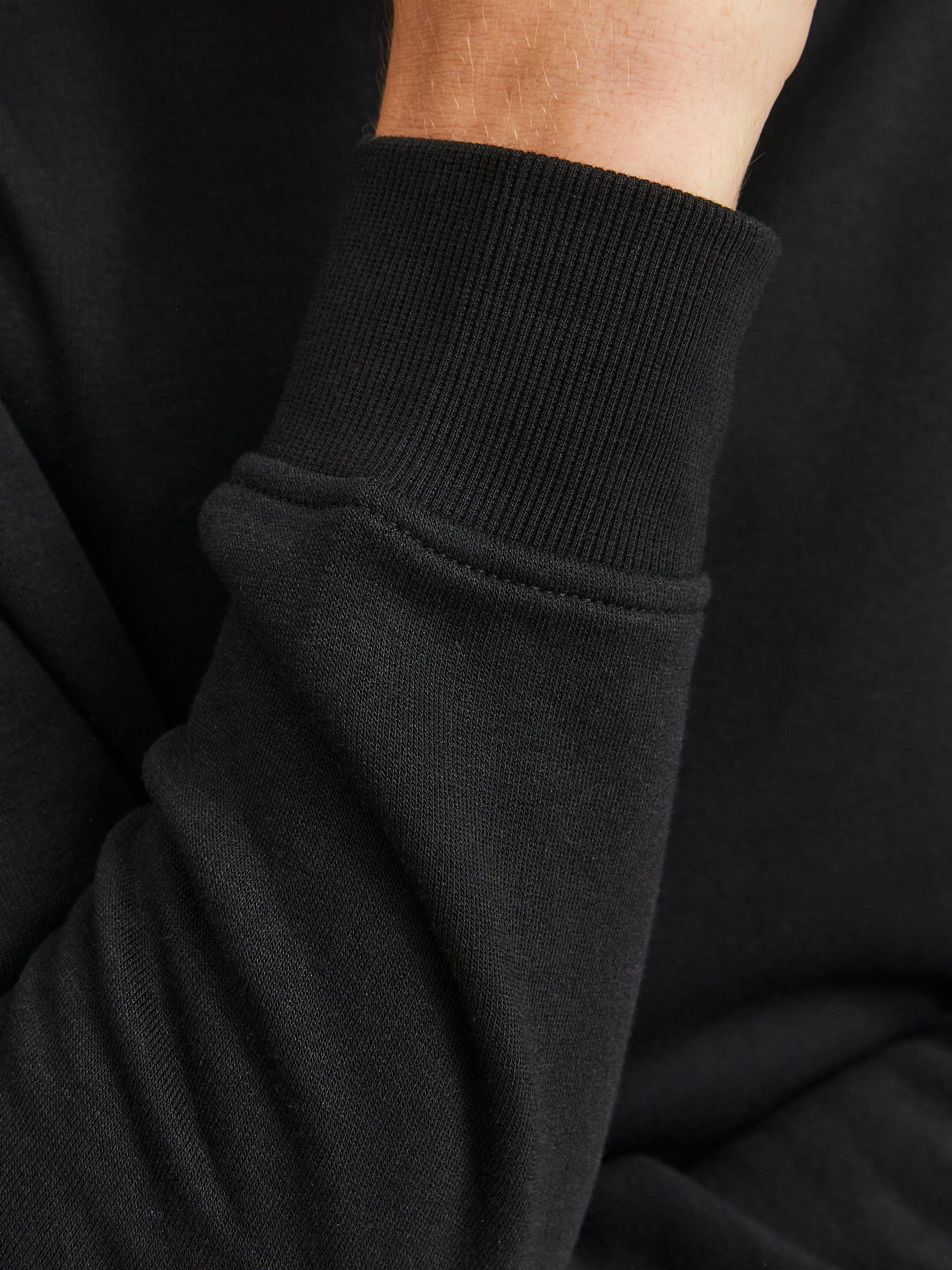 Jack & Jones Sweat-shirt »JJEBRADLEY SWEAT HALF ZIP NOOS«, mélange de matières, coupe décontractée
