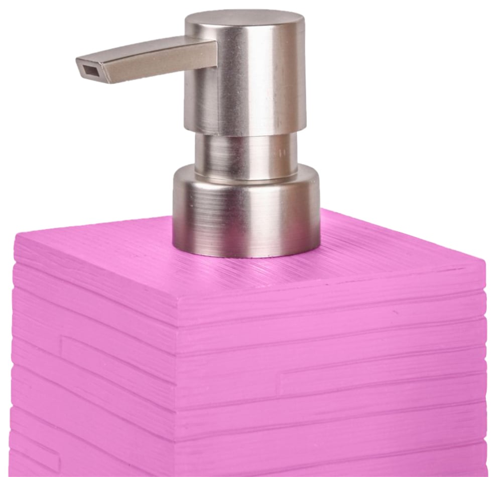 Entdecke Sanilo Badaccessoire-Set »Calero Pink«, 2 geriffelt bestehend Seifenspender auf (Kombi-Set, aus WC-Bürste, tlg.), und