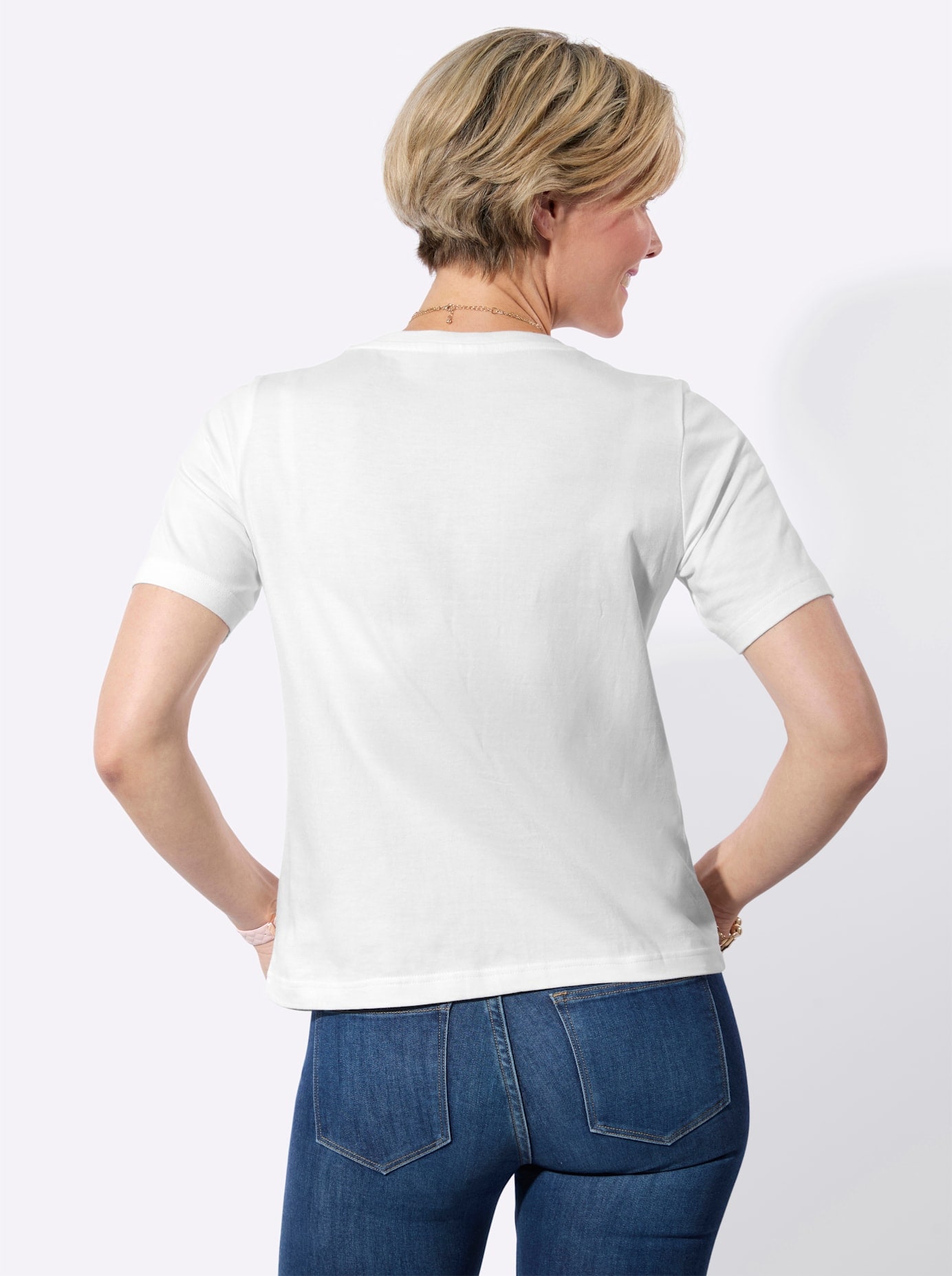 Classic Basics Shirt à col rond »Shirt« 1 pièces